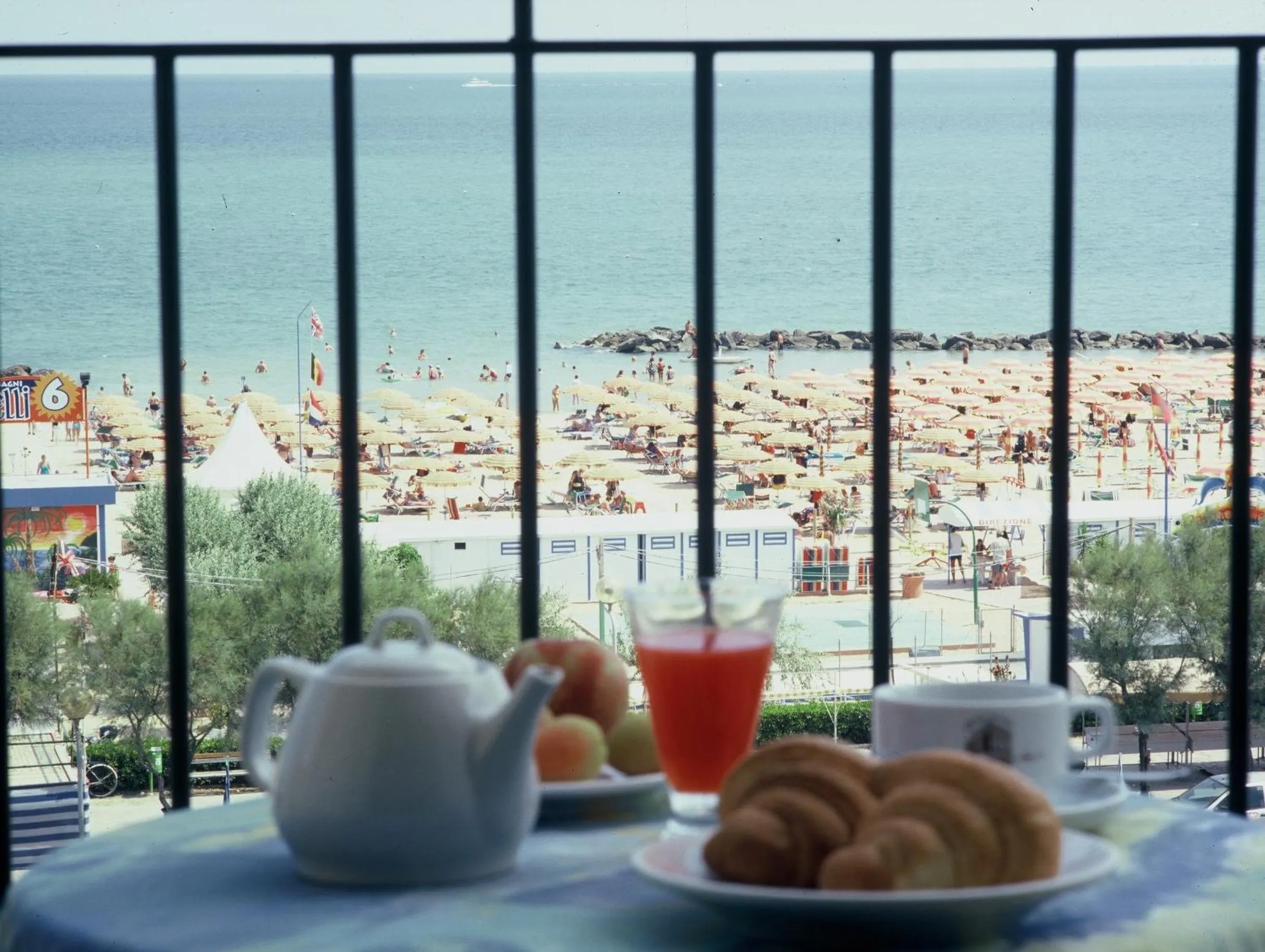 Sea view in Hotel De La Plage
