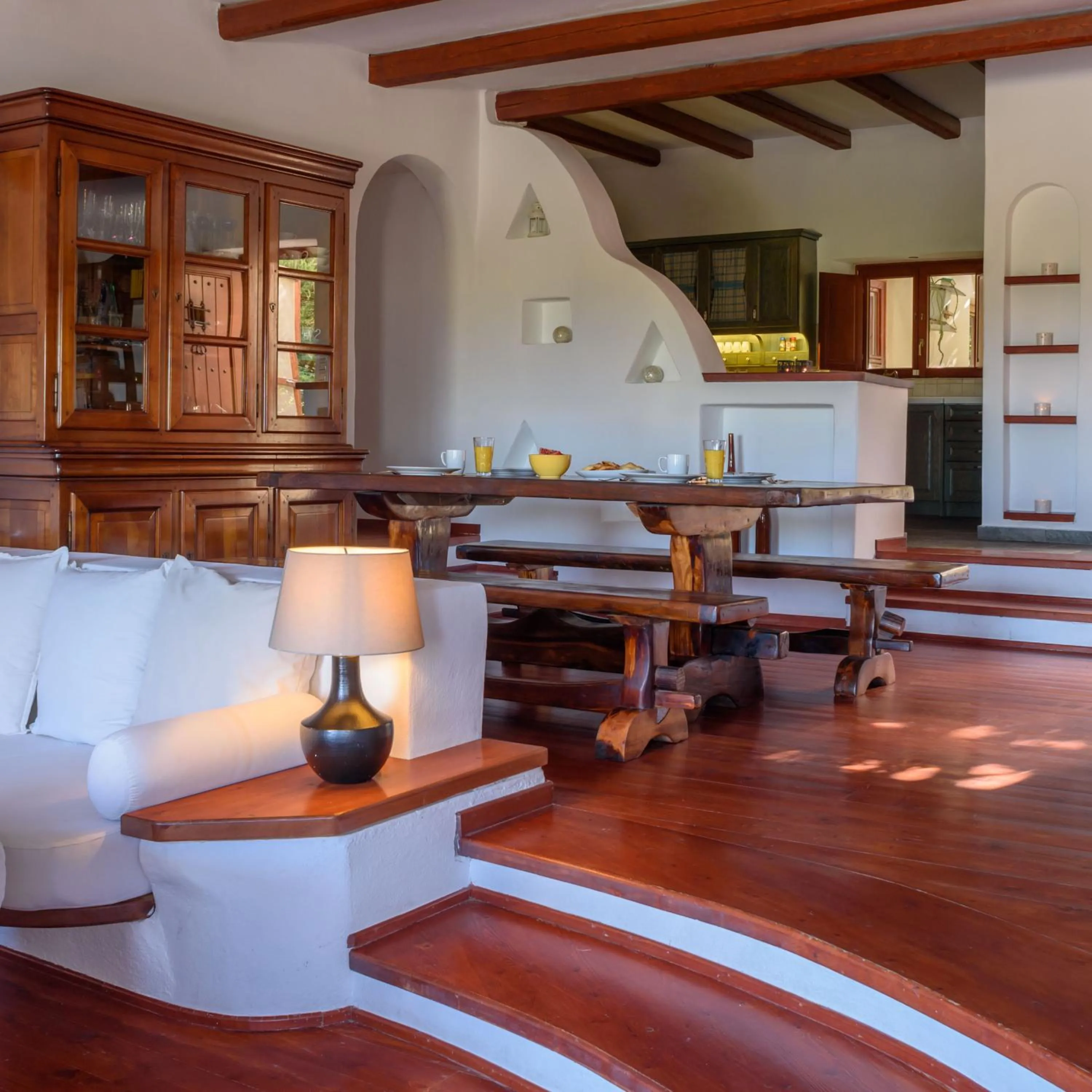 Living room in Aquaria Villa