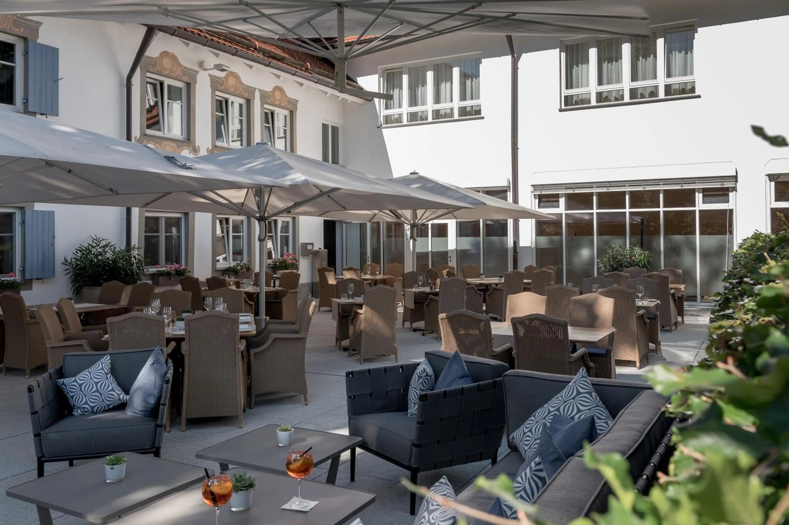 Restaurant/places to eat in Alpenhotel Krone