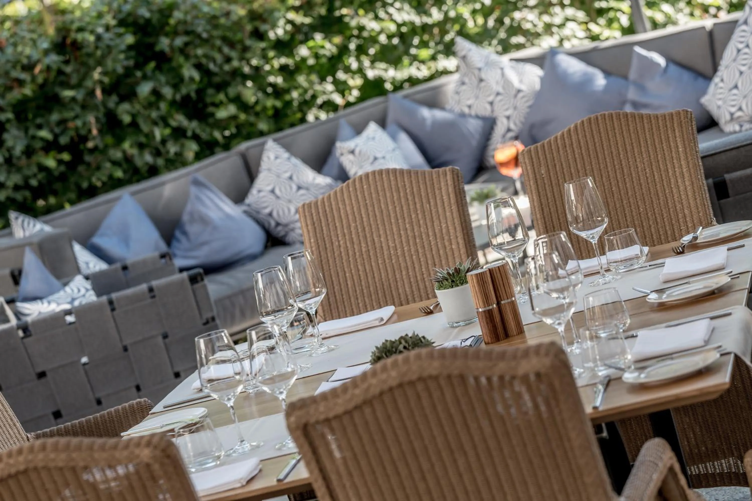 Restaurant/places to eat in Alpenhotel Krone