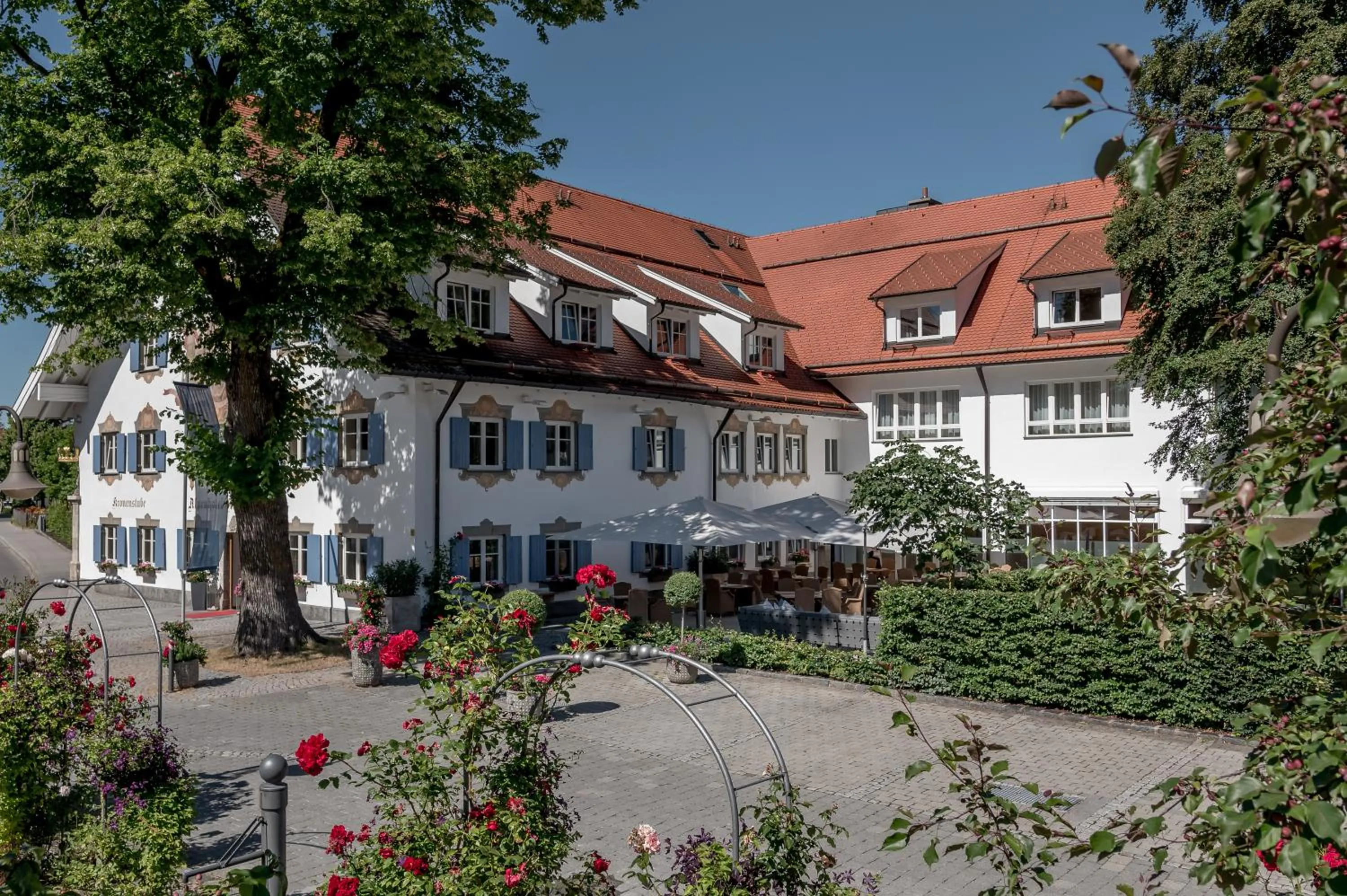 Property building in Alpenhotel Krone