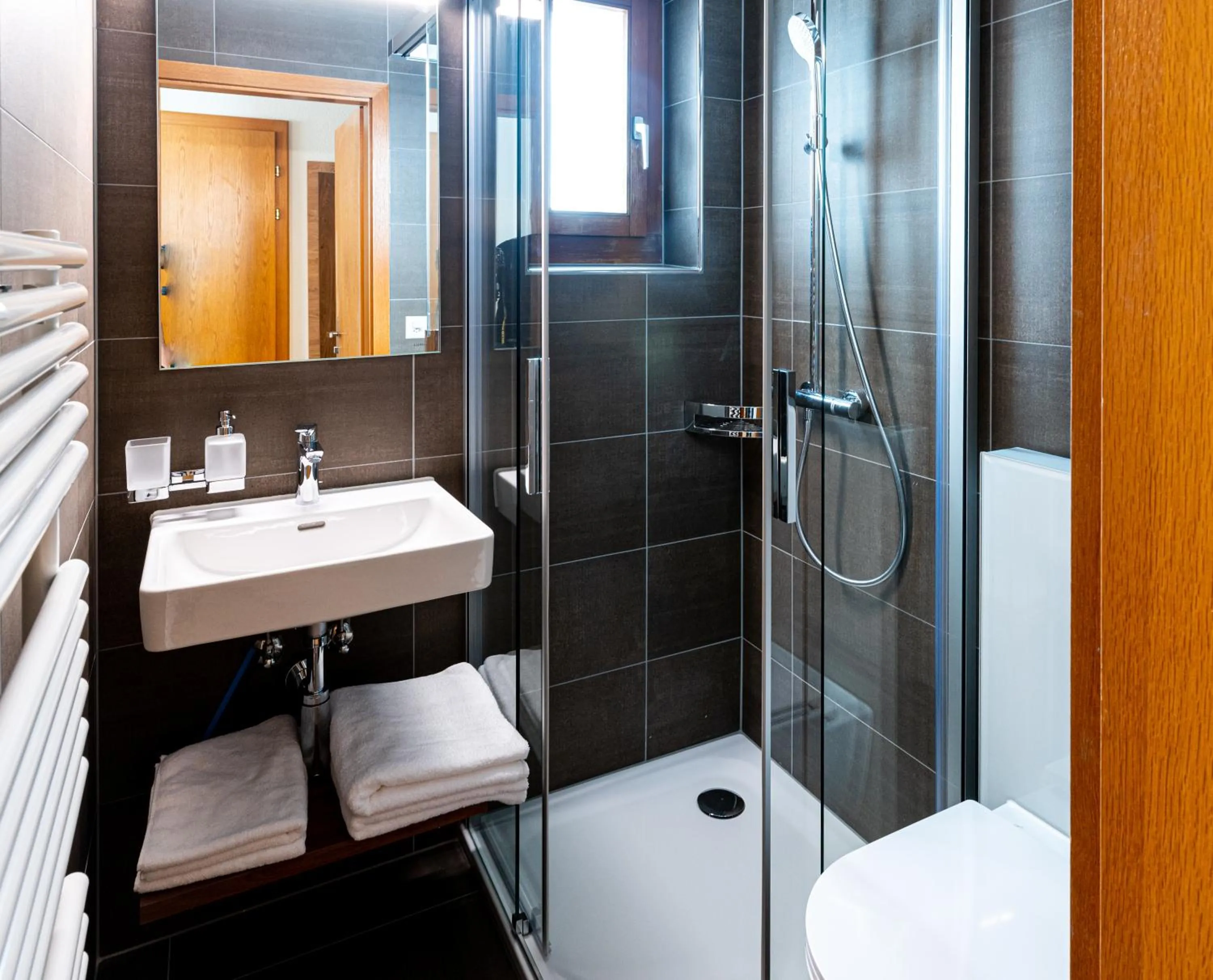 Bathroom in Hotel Restaurant Silbersand