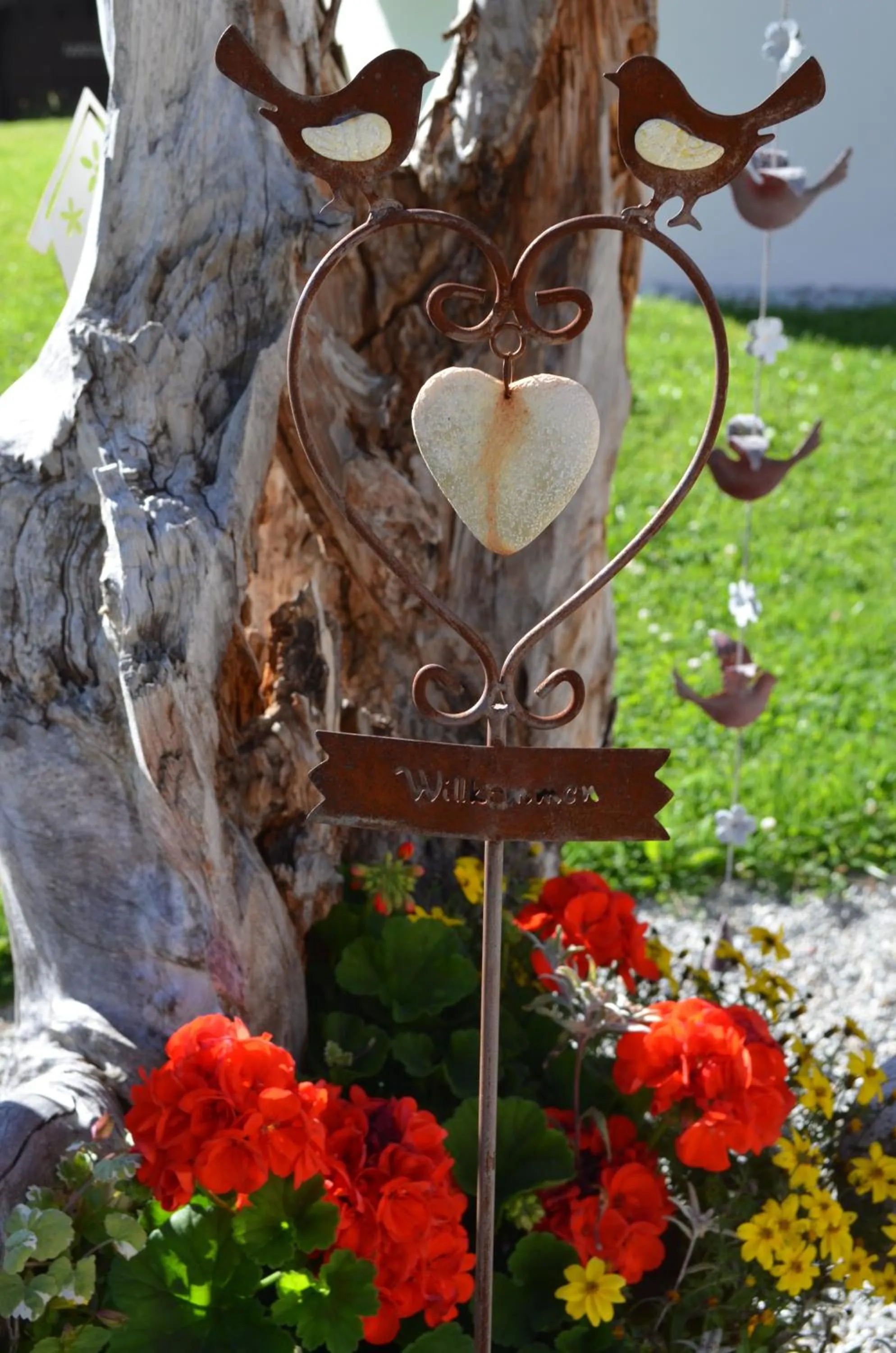 Decorative detail in Hotel Restaurant Silbersand