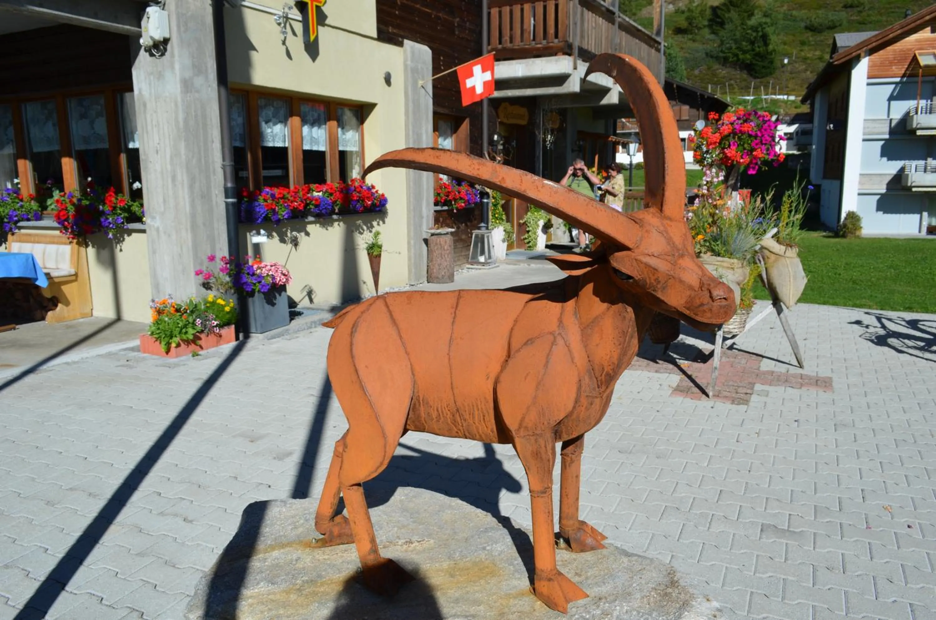 Decorative detail in Hotel Restaurant Silbersand