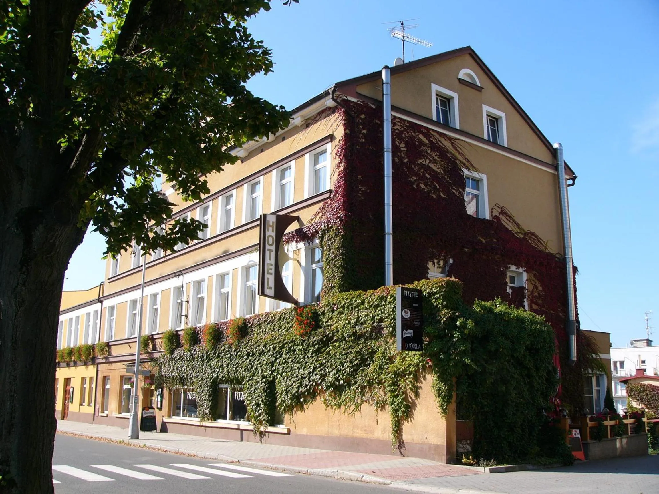 Property building in Hotel Karel IV.