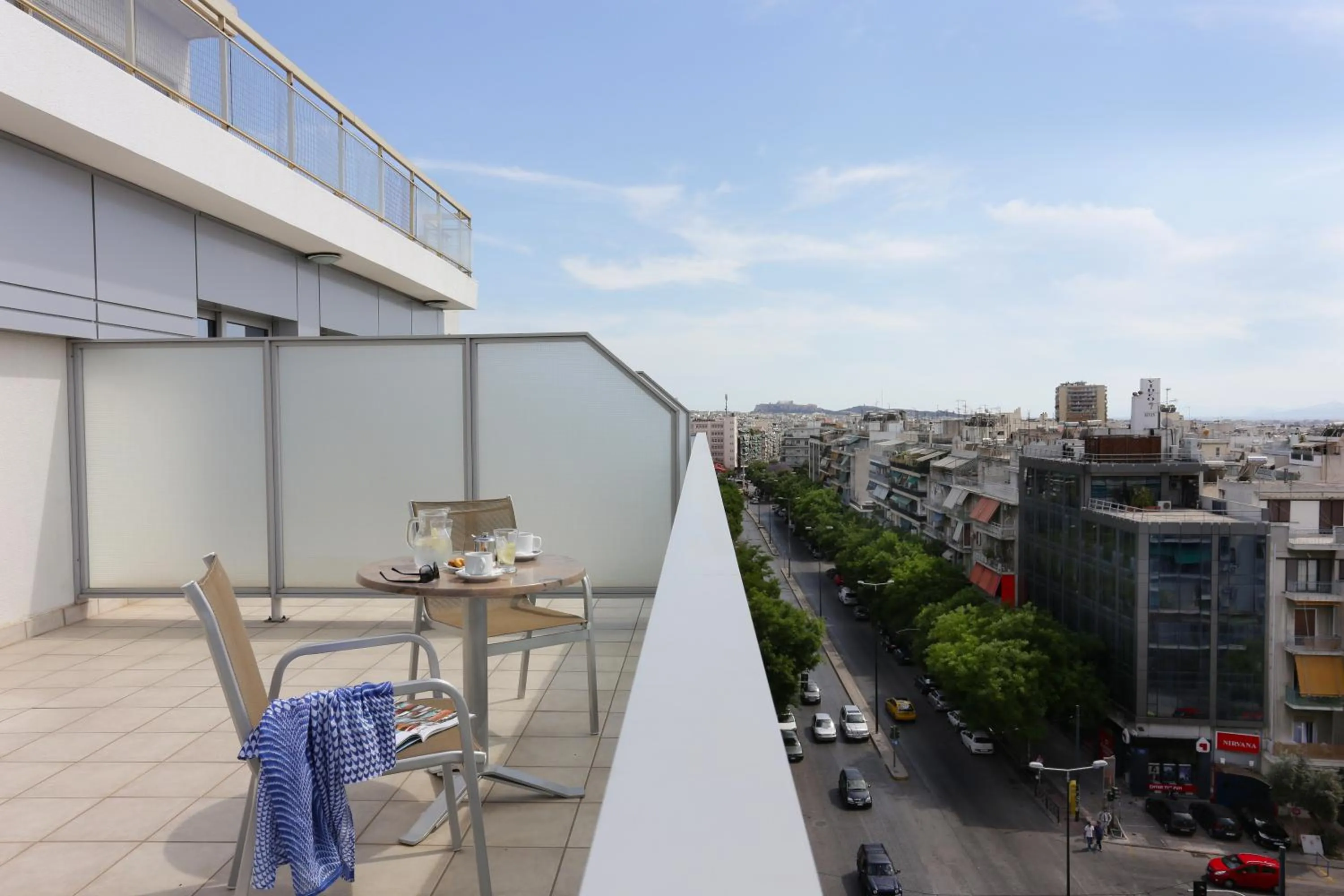 Balcony/Terrace in Xenophon Hotel