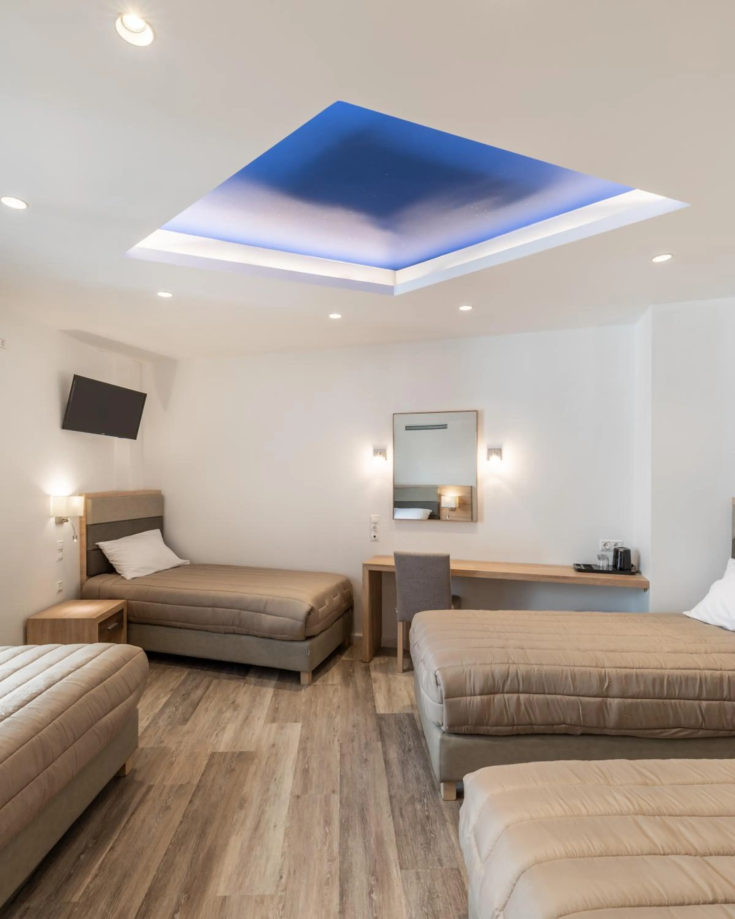 Bed in Xenophon Hotel