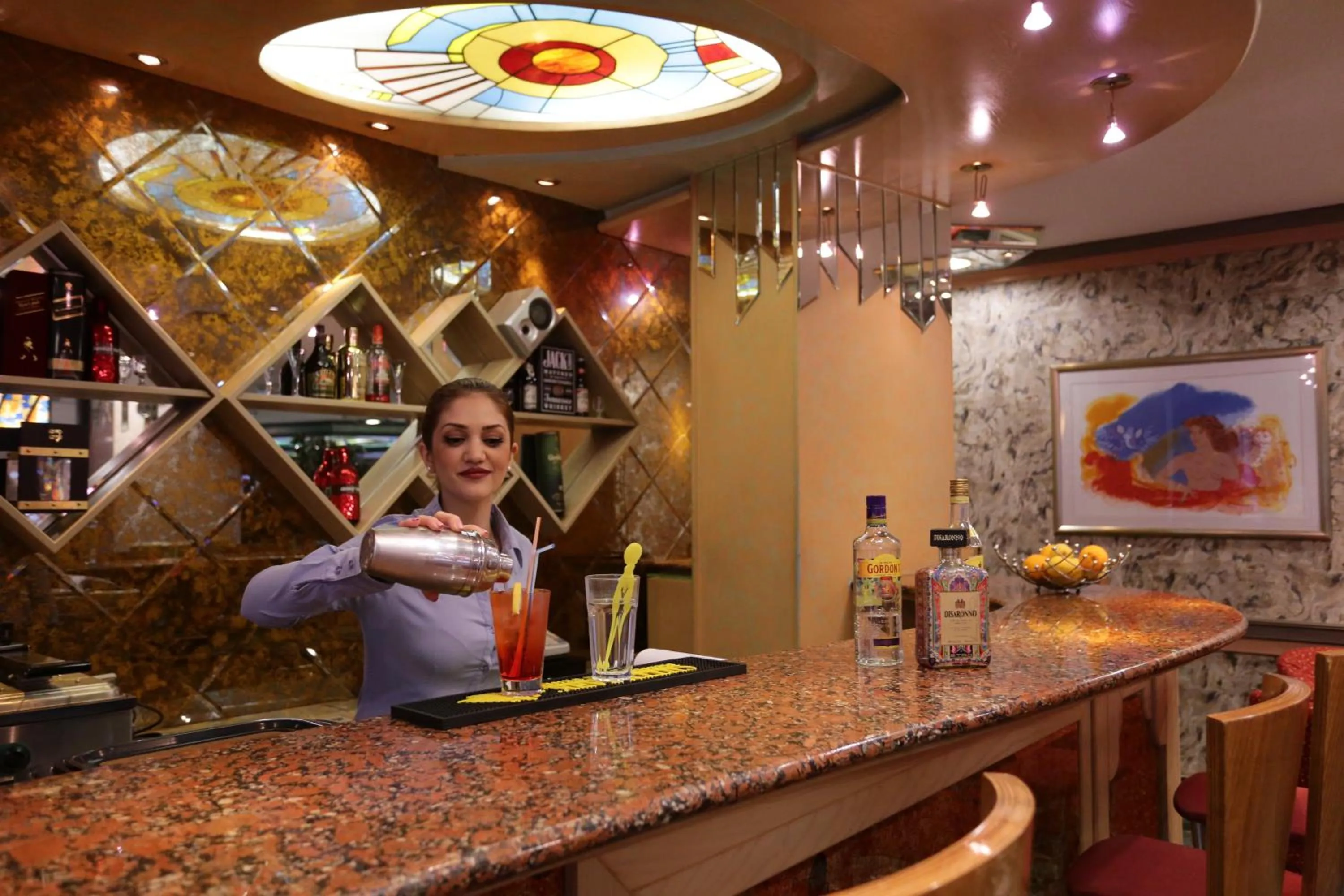 Lounge or bar in Xenophon Hotel