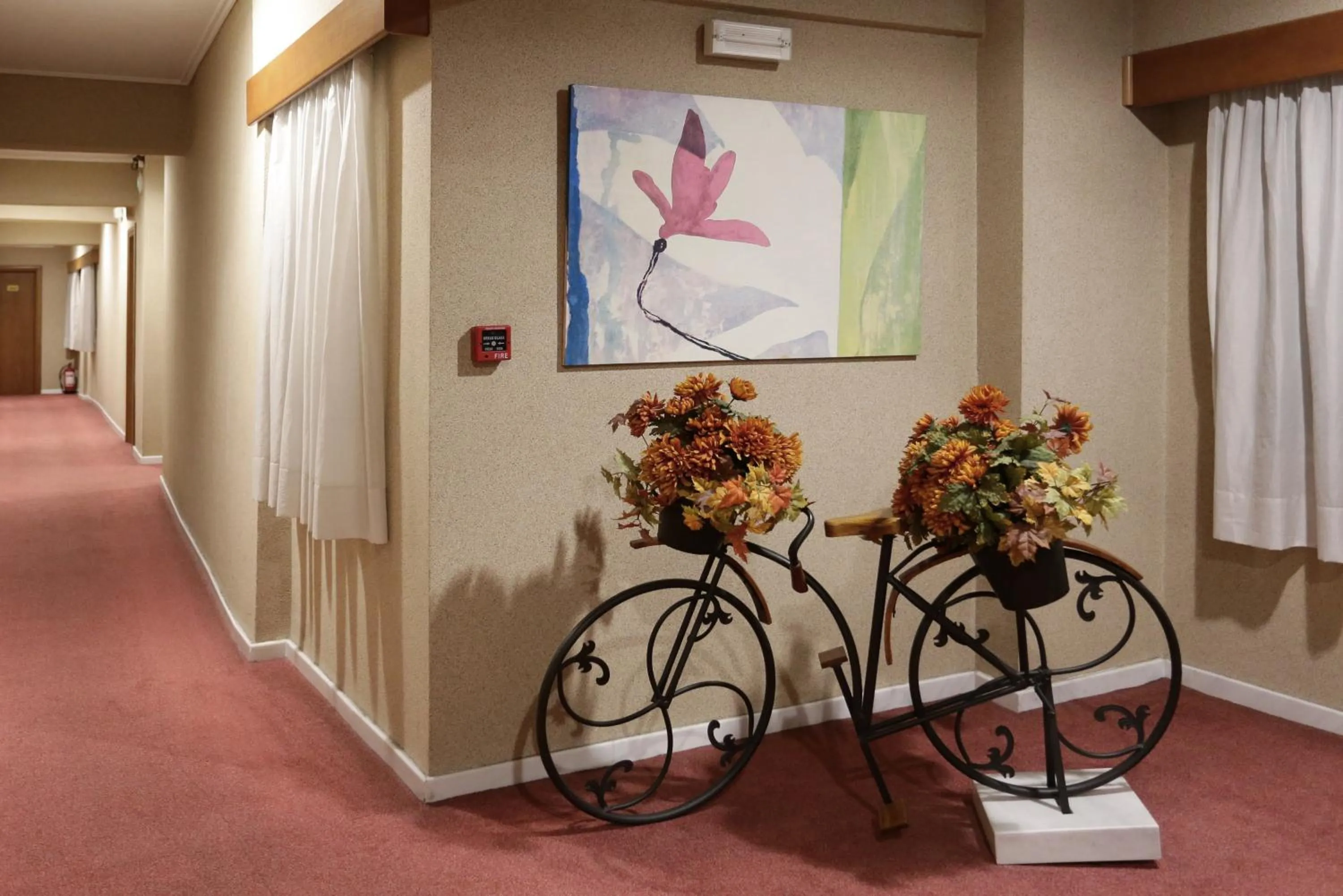 Decorative detail in Xenophon Hotel