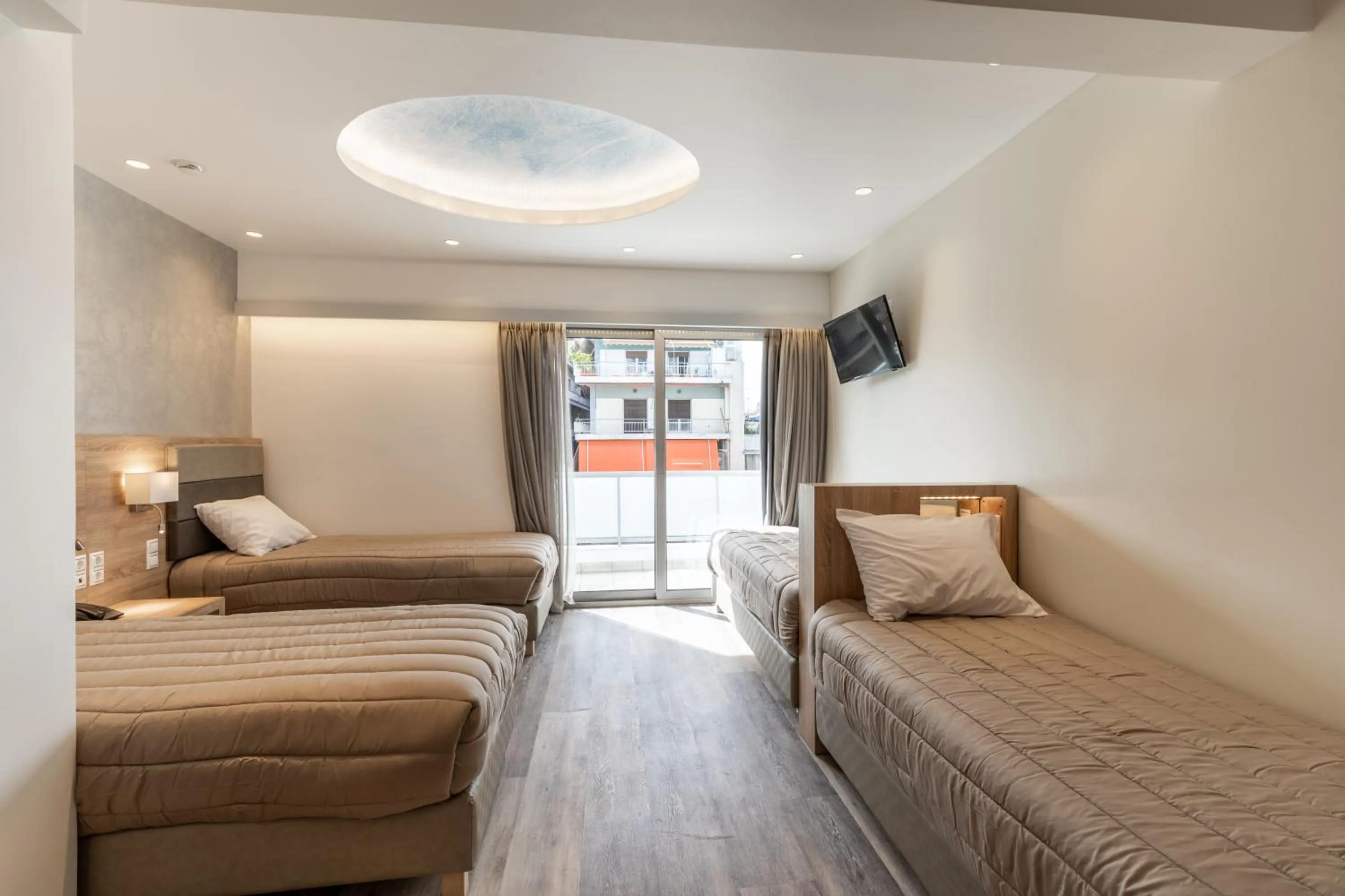 Bed in Xenophon Hotel