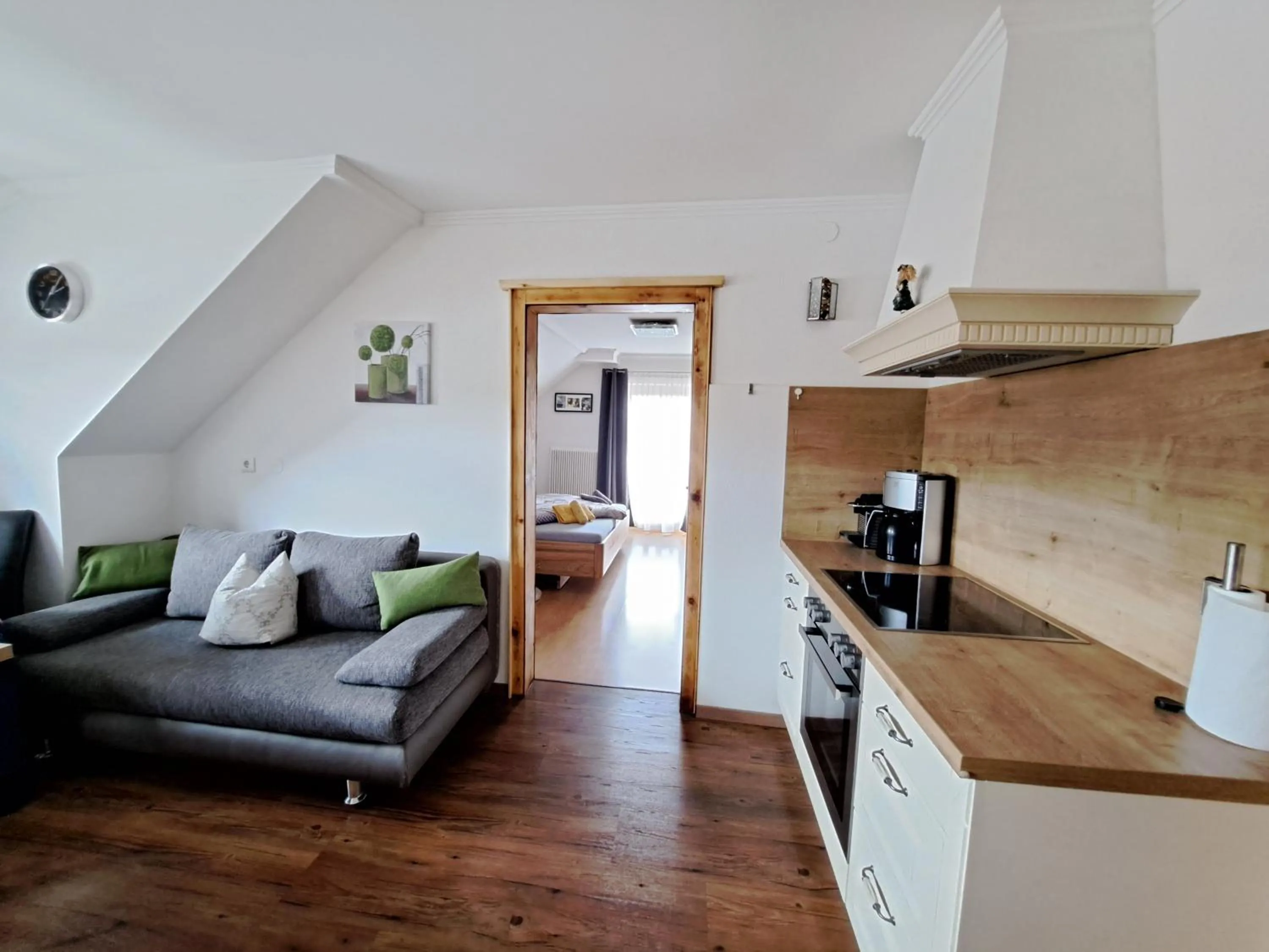 Kitchen or kitchenette in Biobauernhof Tonimörtl
