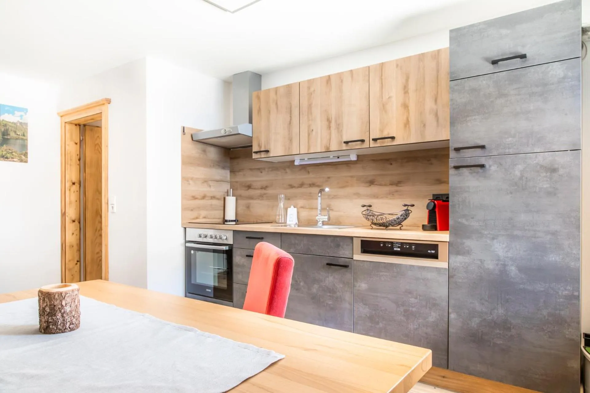kitchen in Biobauernhof Tonimörtl