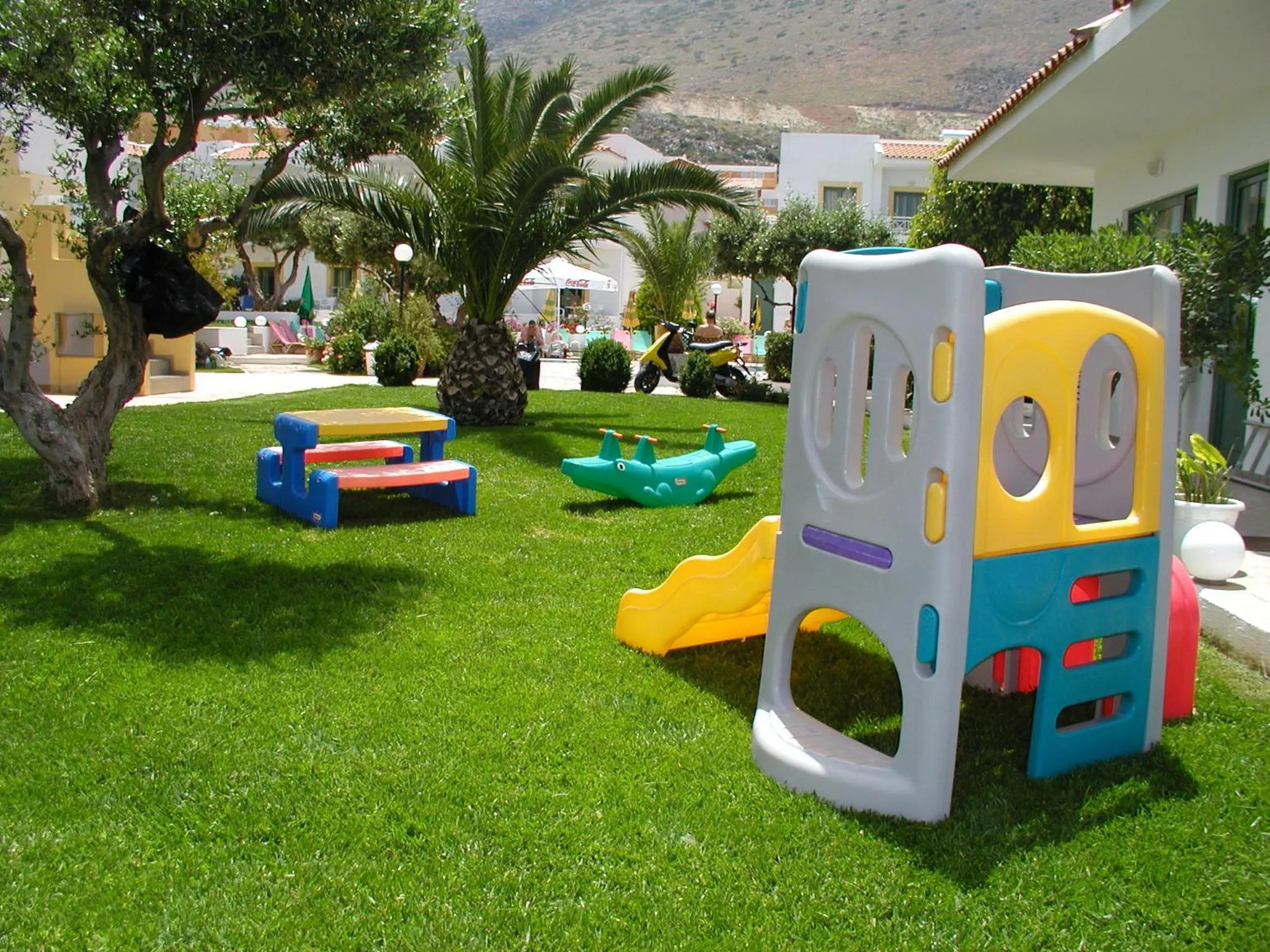Children play ground in Nikolas Villas Appartments