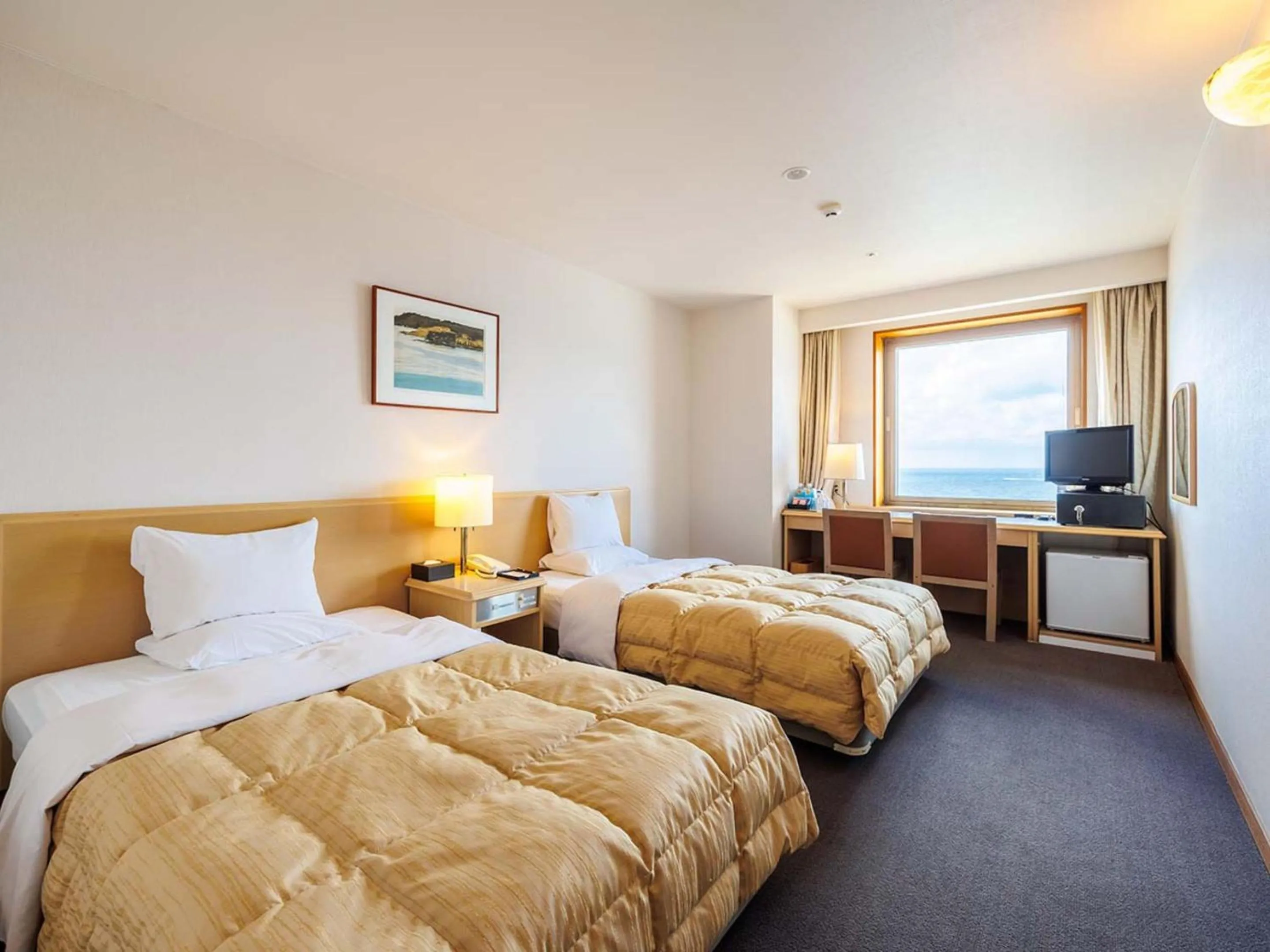 Bedroom, Bed in Hotel Oosado