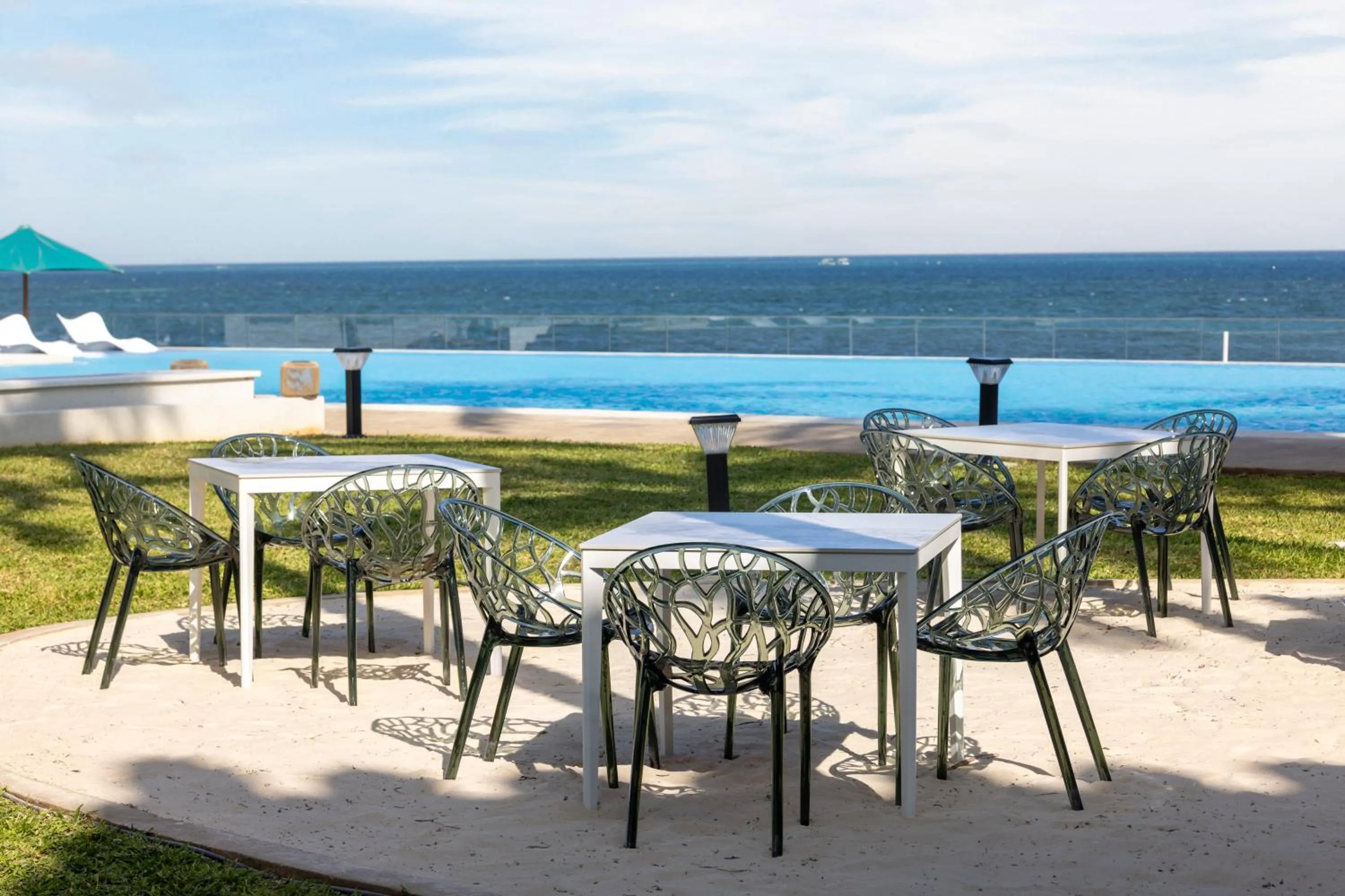 Dining area in Bamburi Beach Hotel