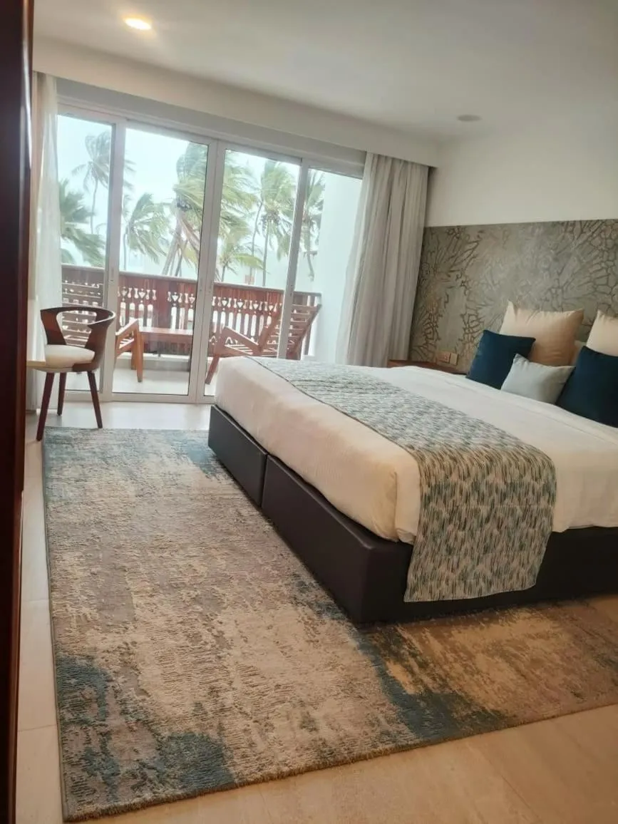 Bed in Bamburi Beach Hotel