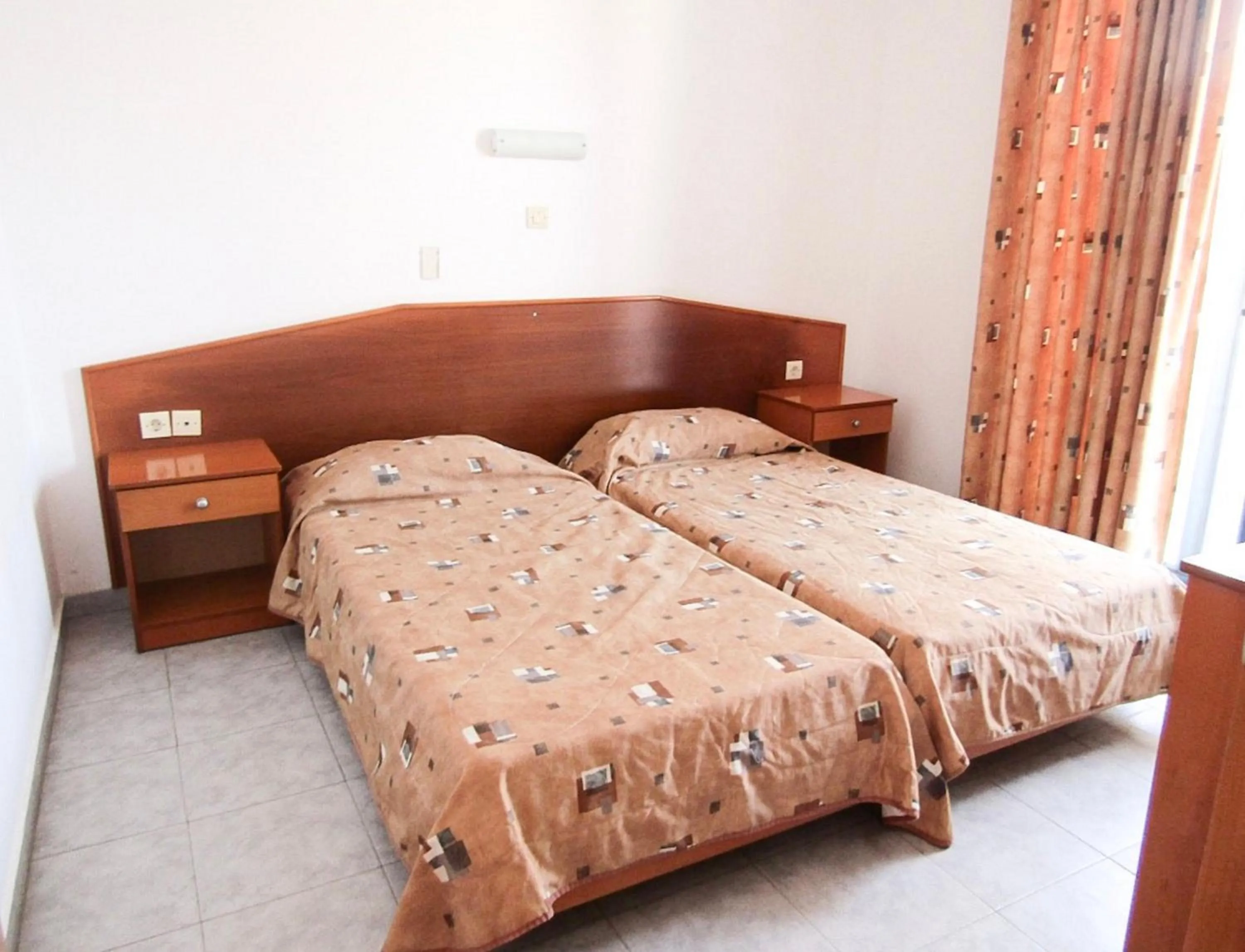Bedroom, Bed in Stegna Star Apartments
