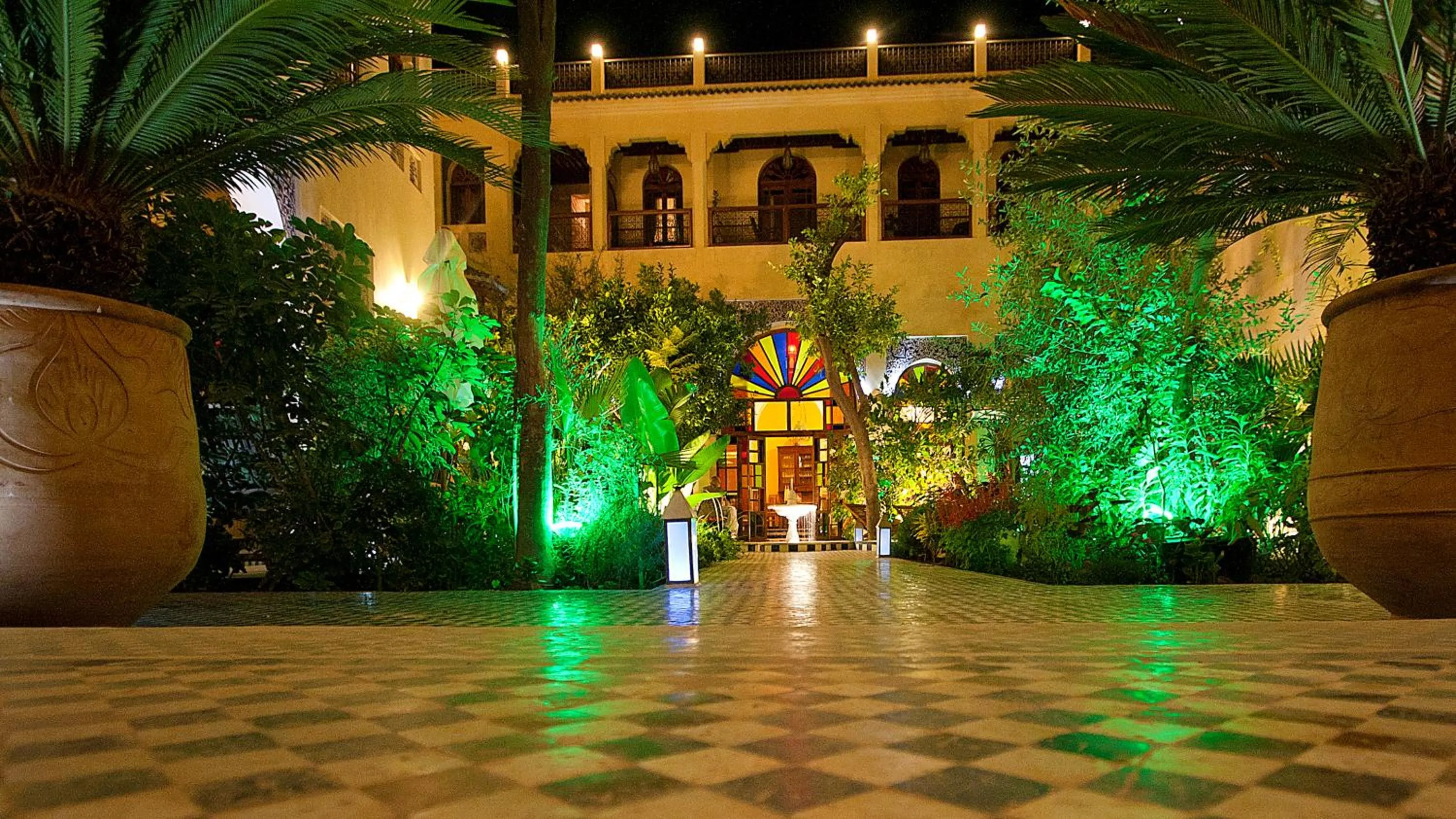 Patio in Ryad Salama