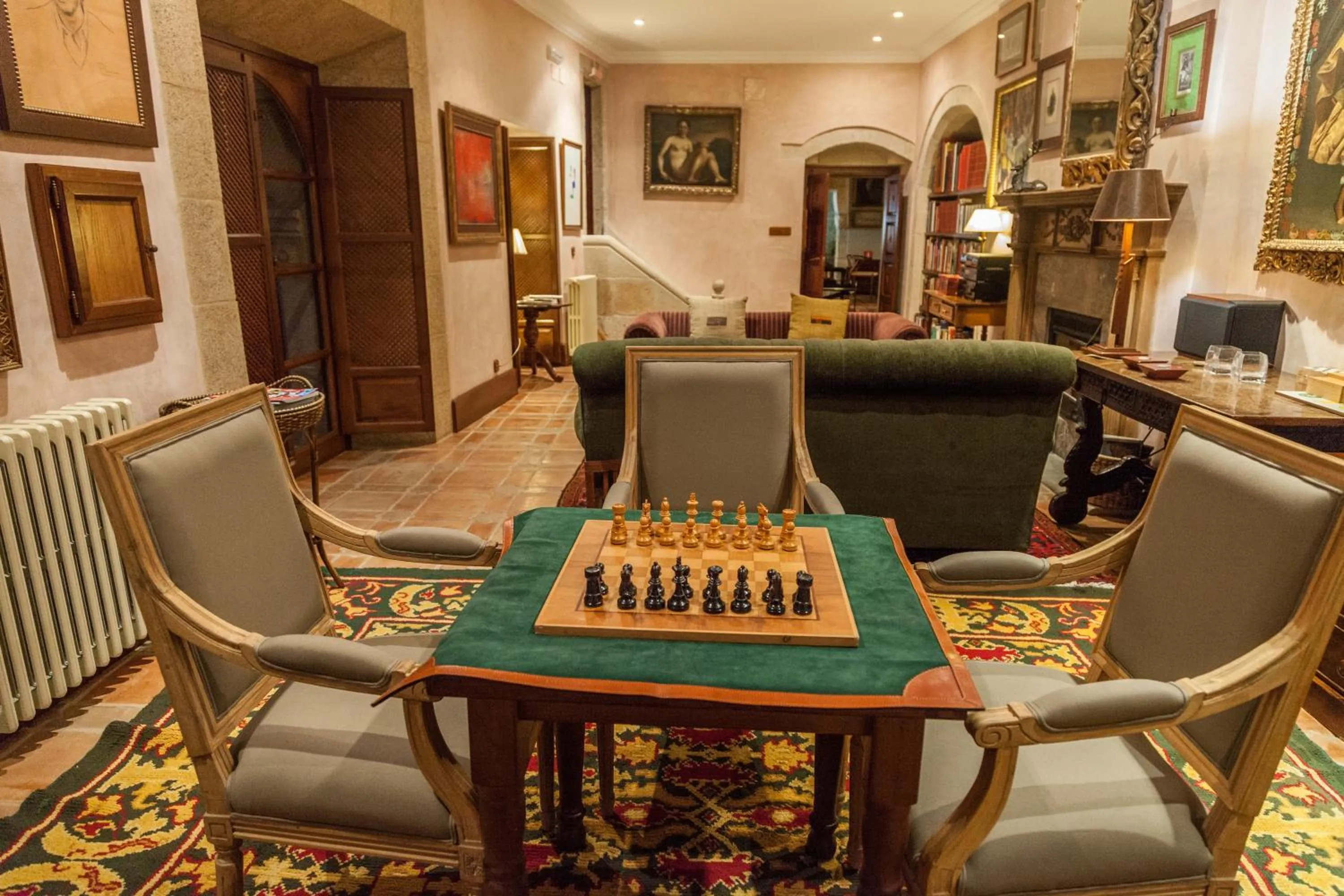 Living room in Palacio Chaves Hotel