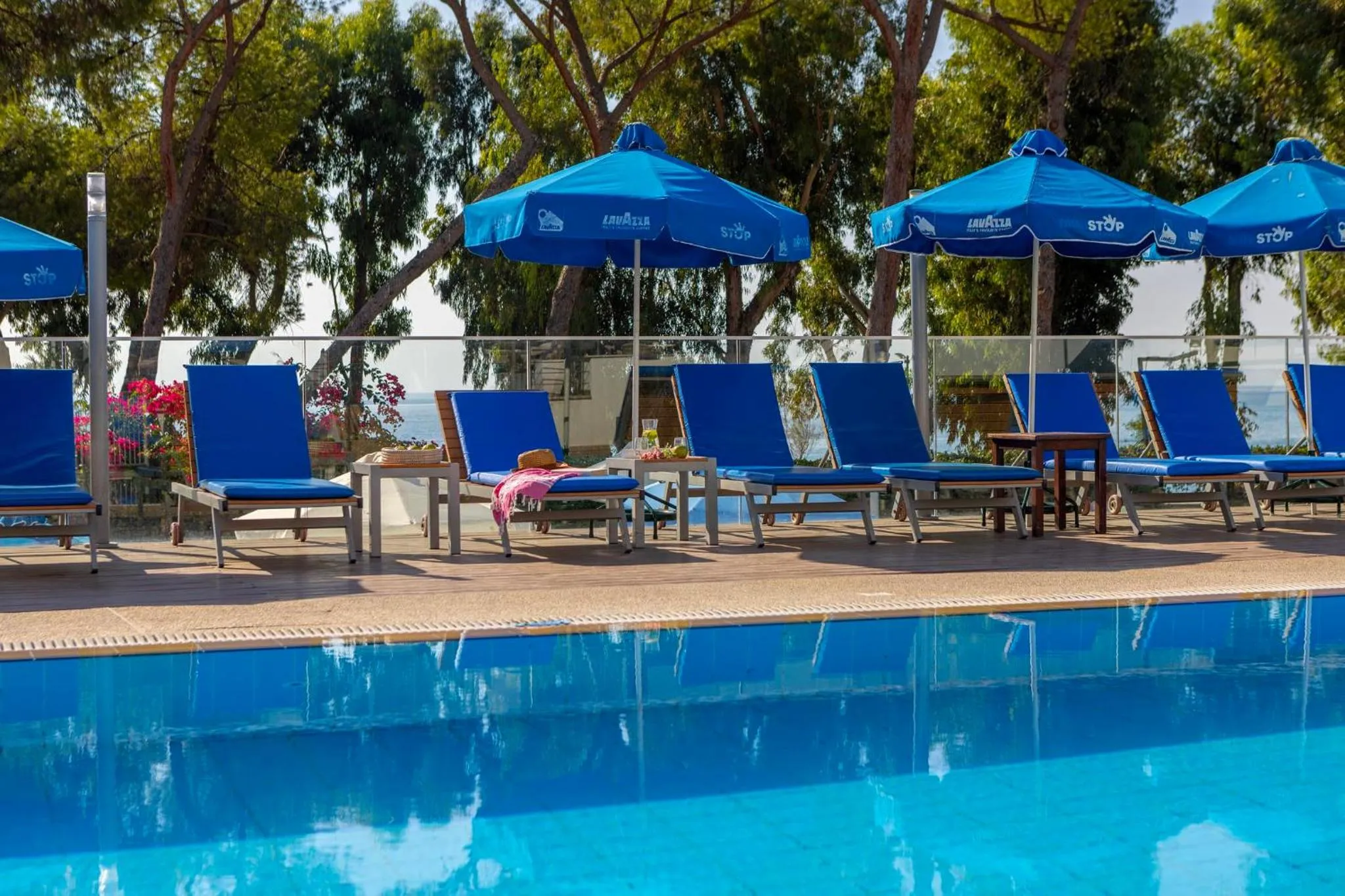 Pool view in Park Beach Hotel