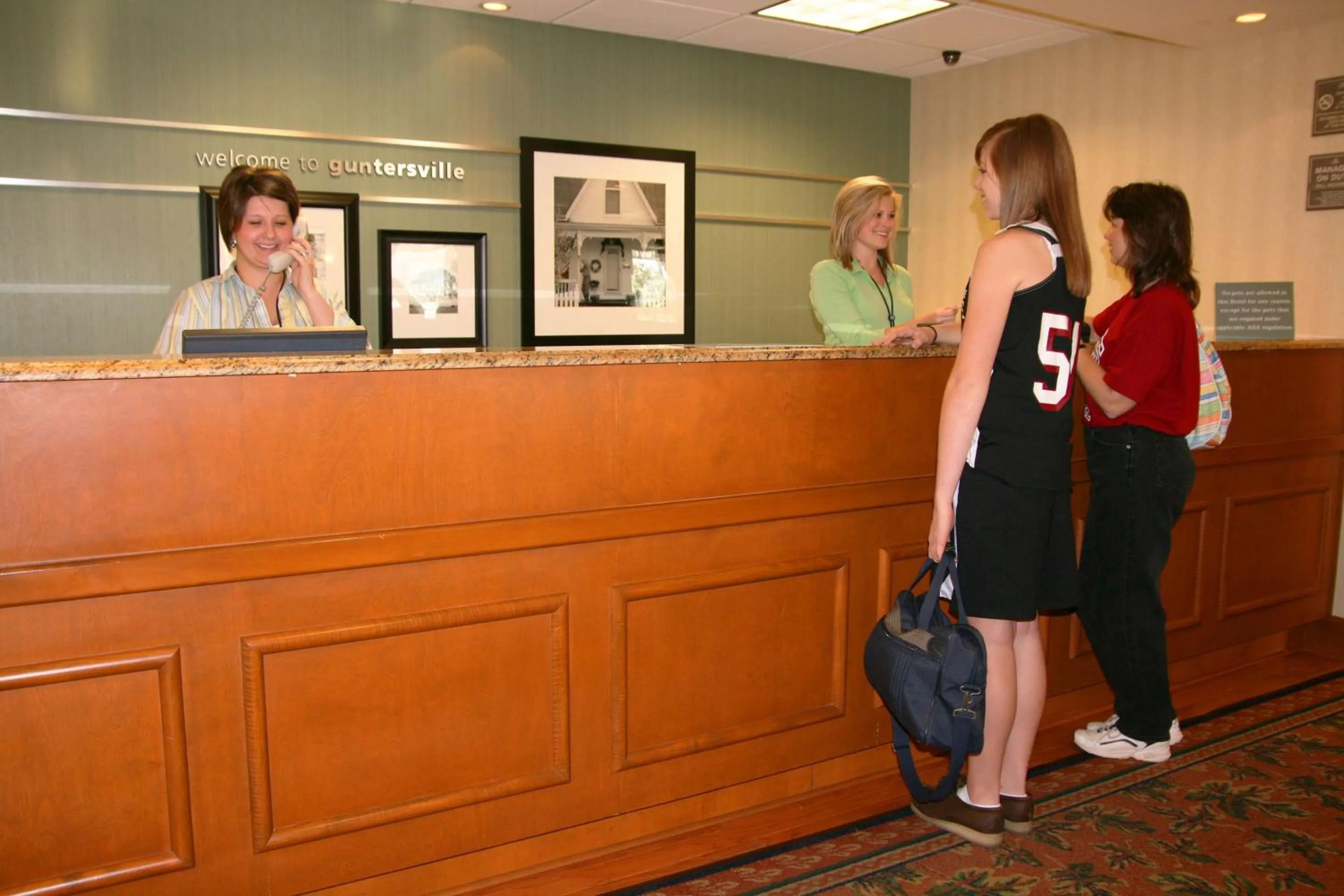 Lobby or reception in Hampton Inn Guntersville
