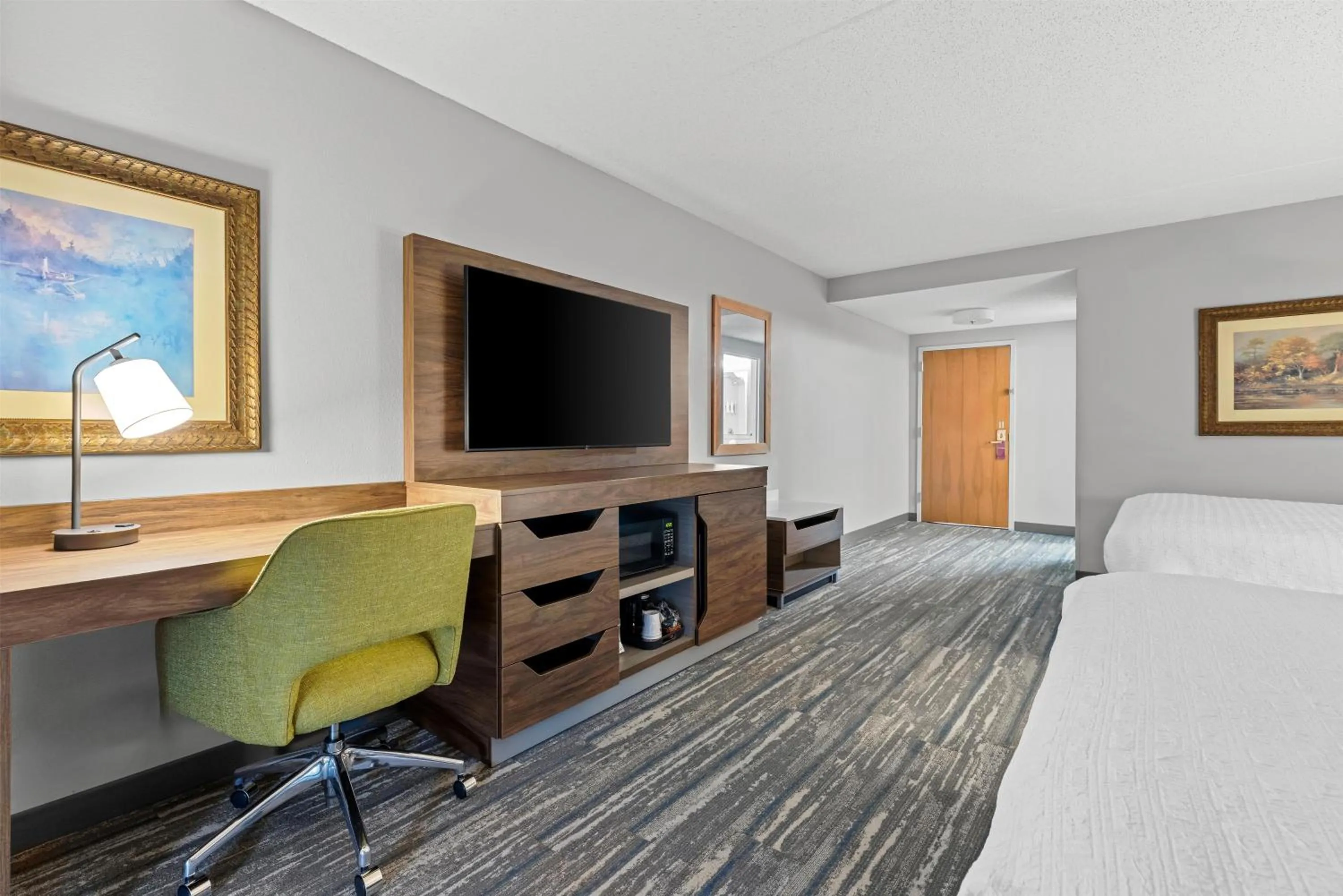 Bedroom, Bed in Hampton Inn Guntersville