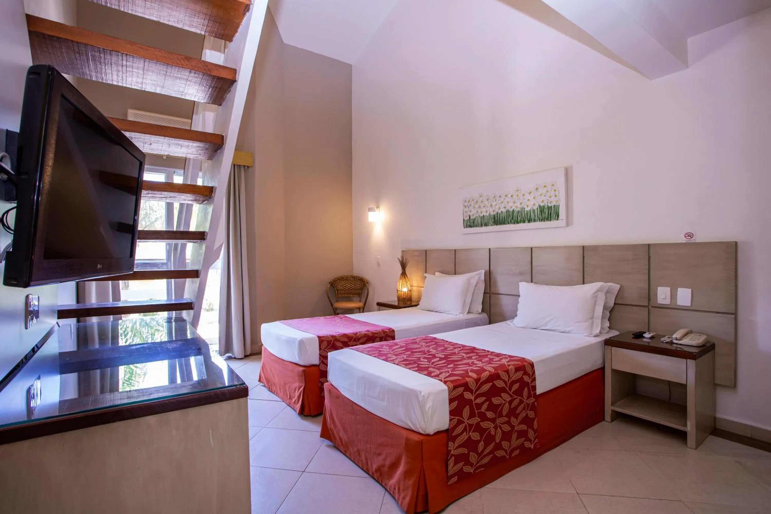 Photo of the whole room, Bed in Ciribaí Praia Hotel