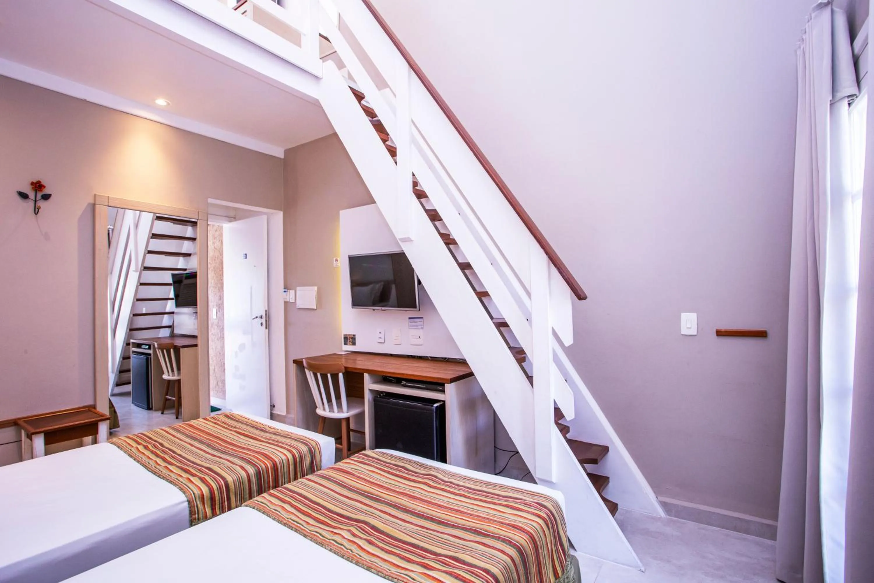 Photo of the whole room, Bed in Ciribaí Praia Hotel