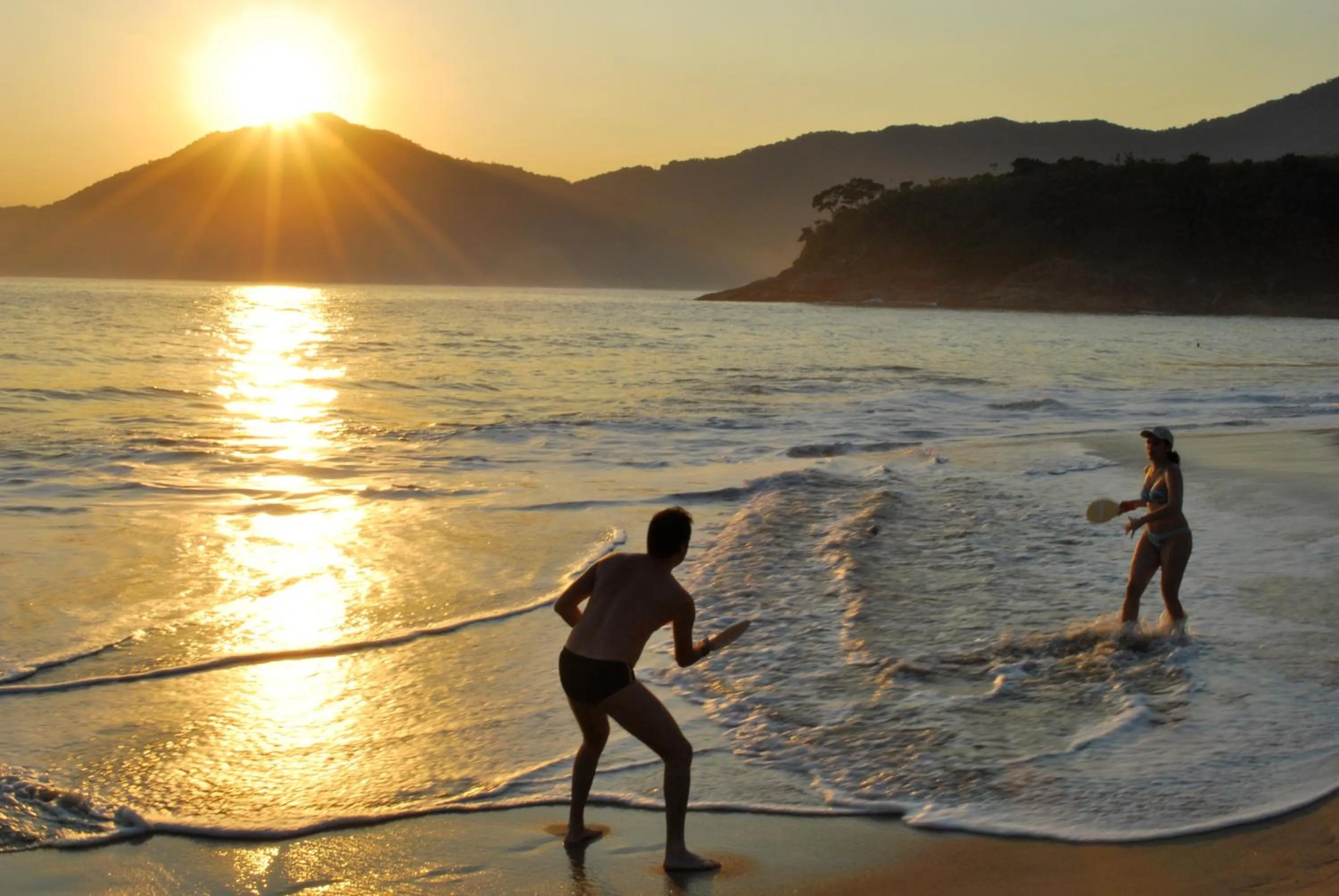 Beach in Ciribaí Praia Hotel