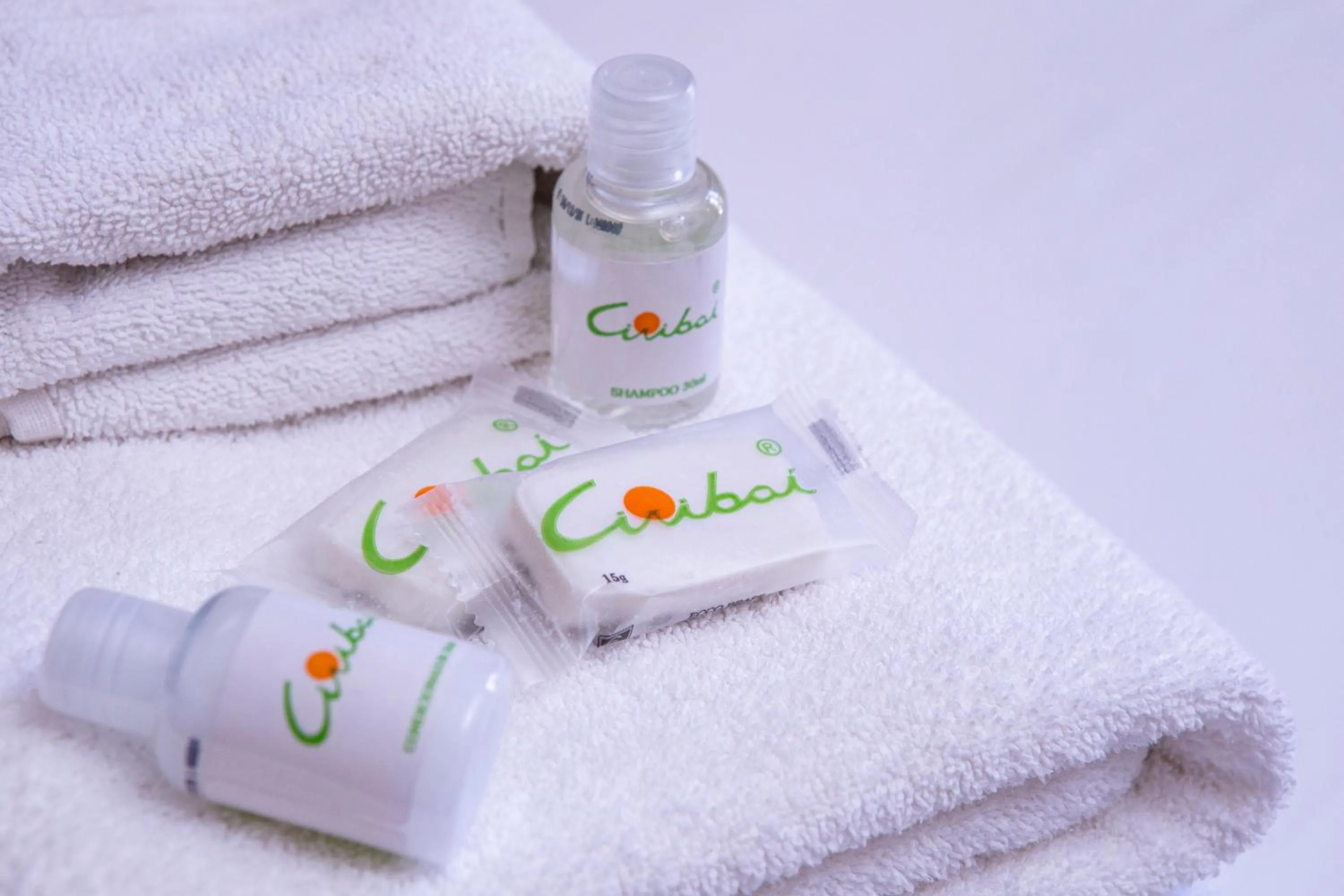 towels in Ciribaí Praia Hotel