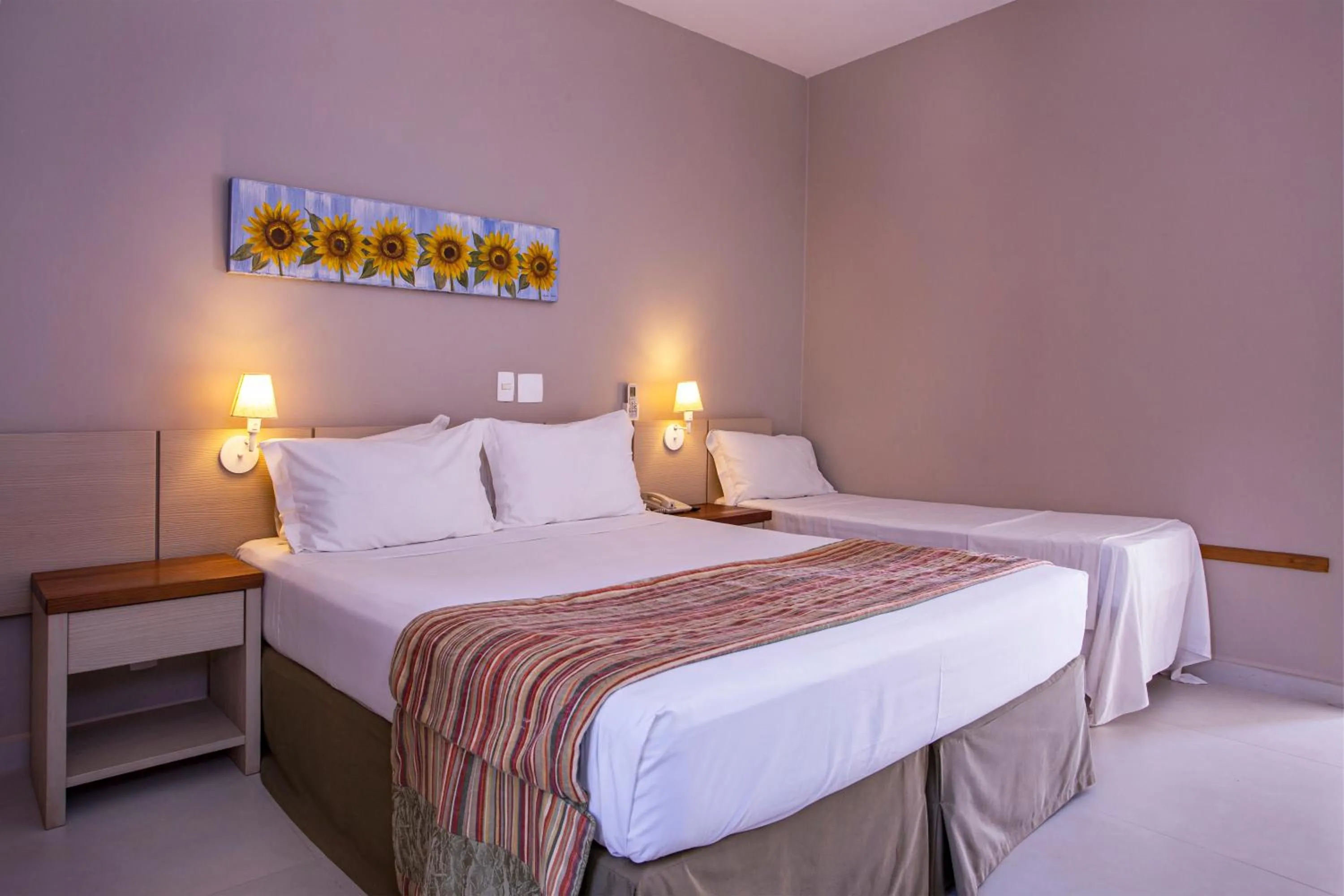 Photo of the whole room, Bed in Ciribaí Praia Hotel
