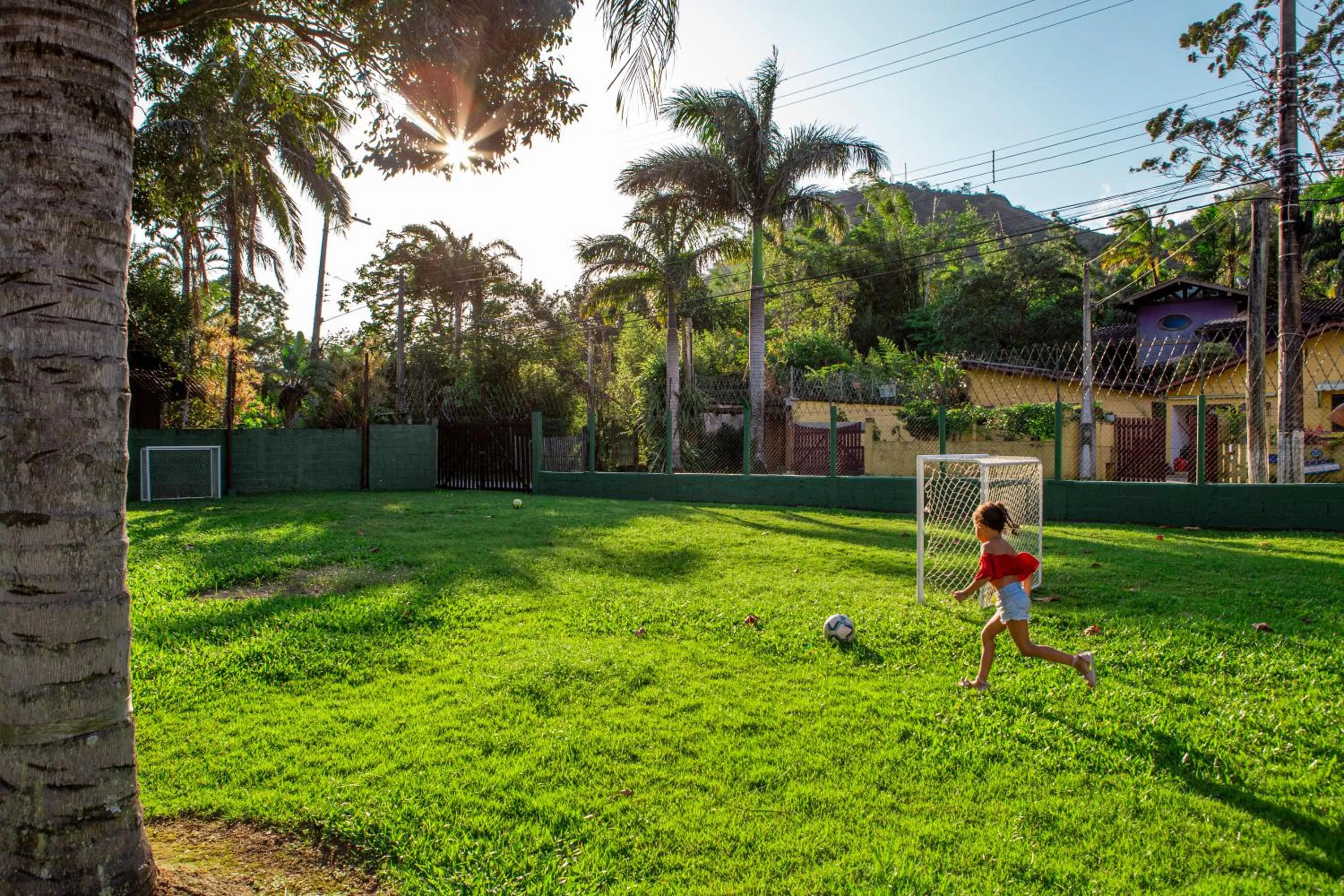 Children play ground in Ciribaí Praia Hotel