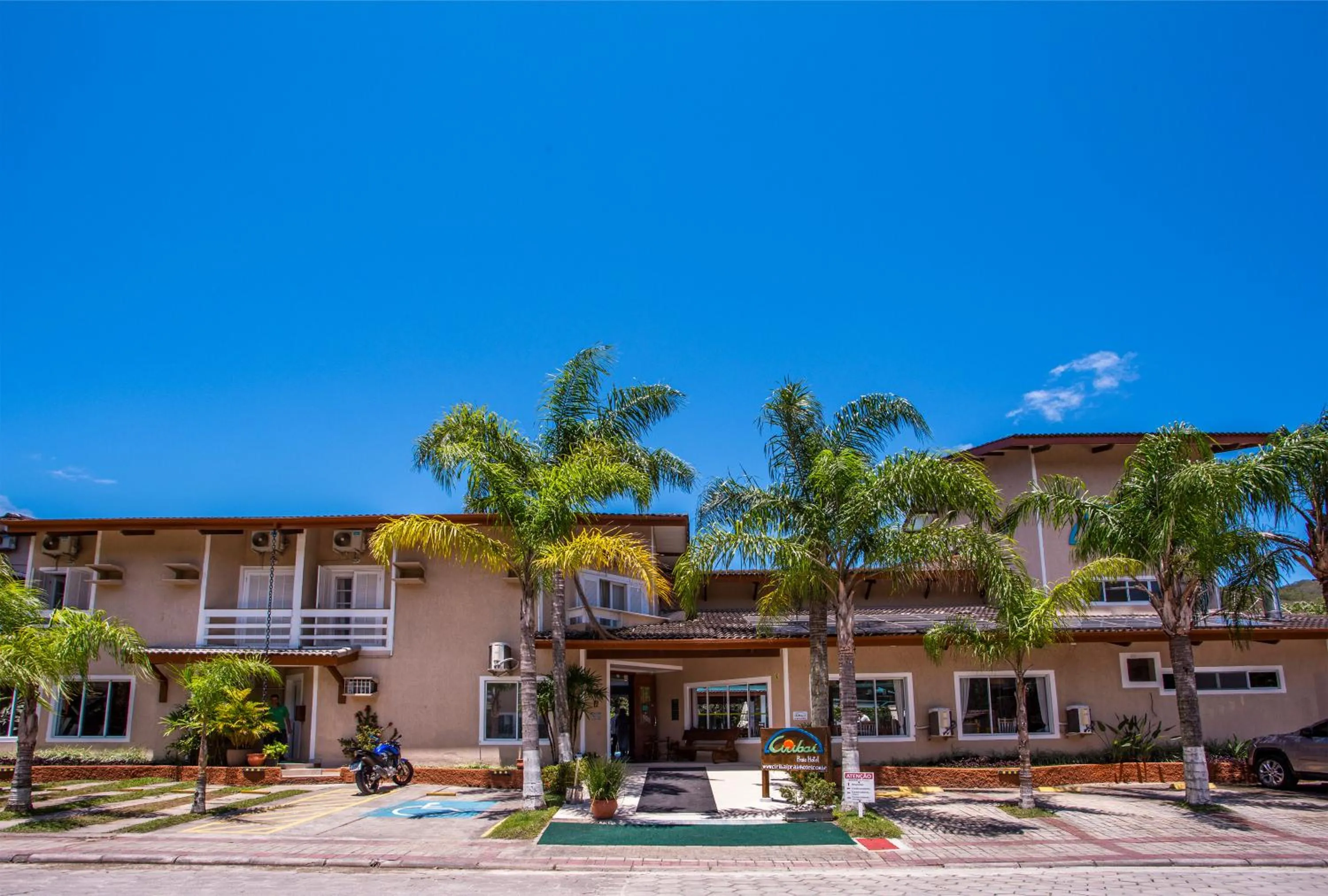 Facade/entrance in Ciribaí Praia Hotel