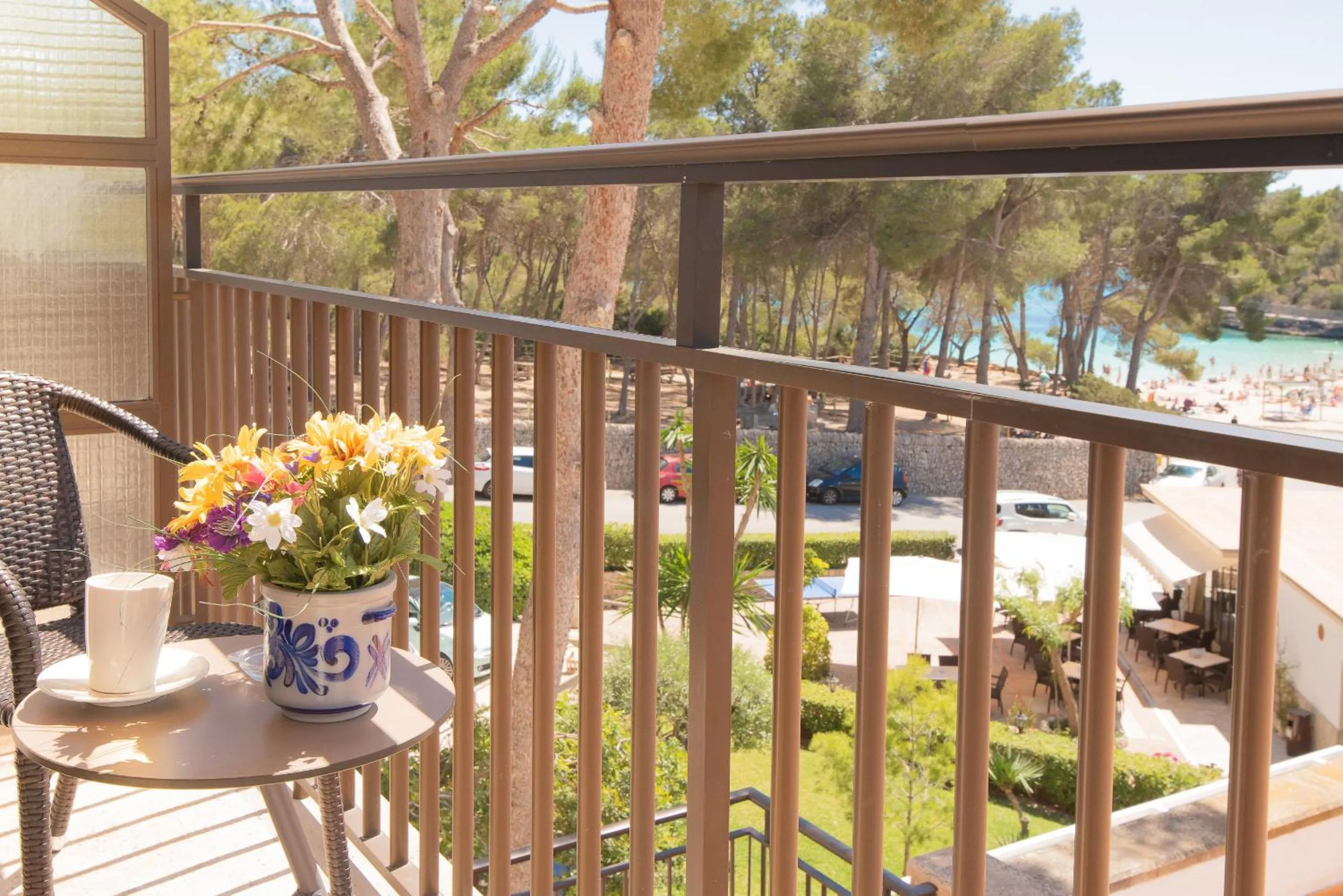 Sea view in Hotel Playa Mondrago