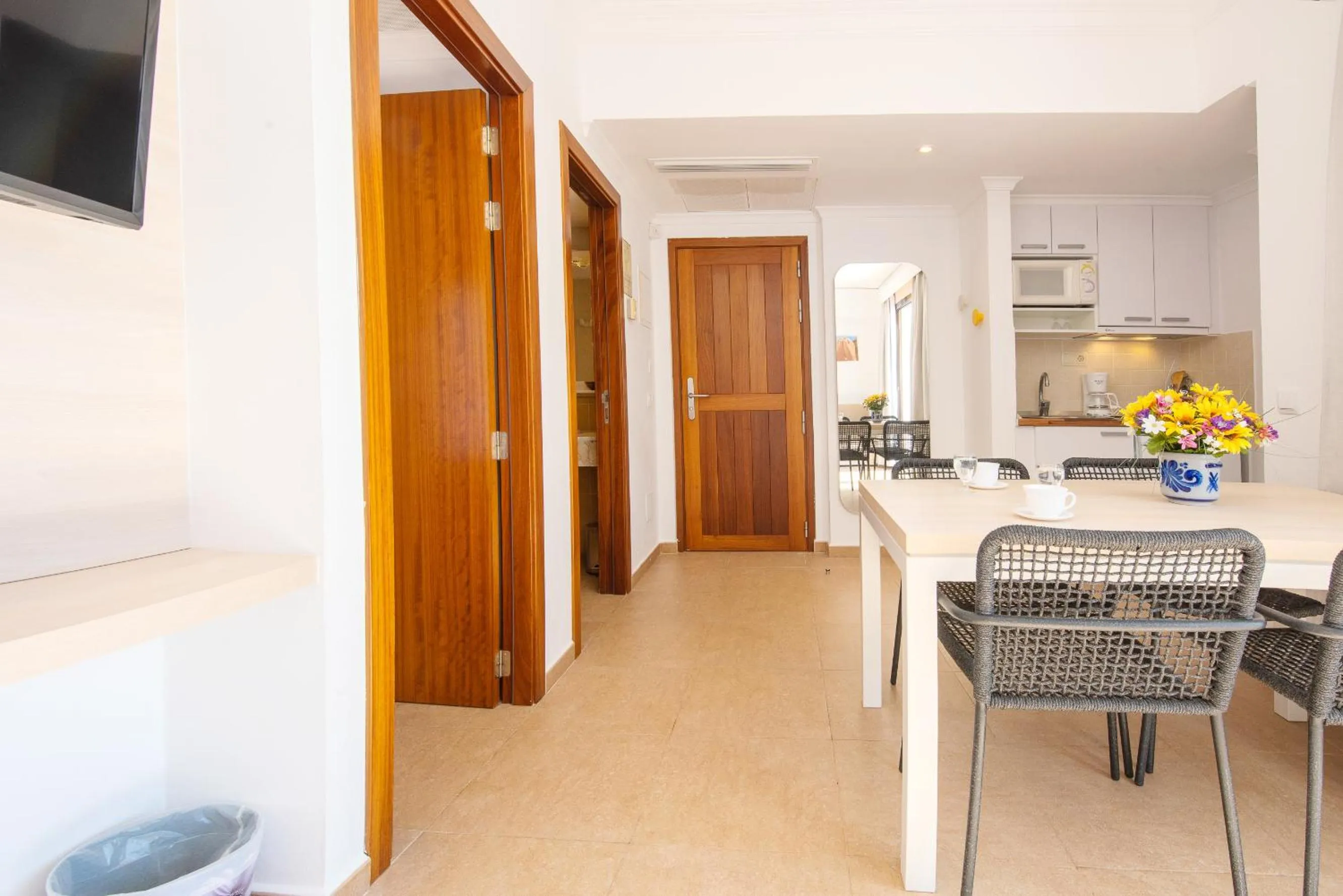 Living room in Hotel Playa Mondrago