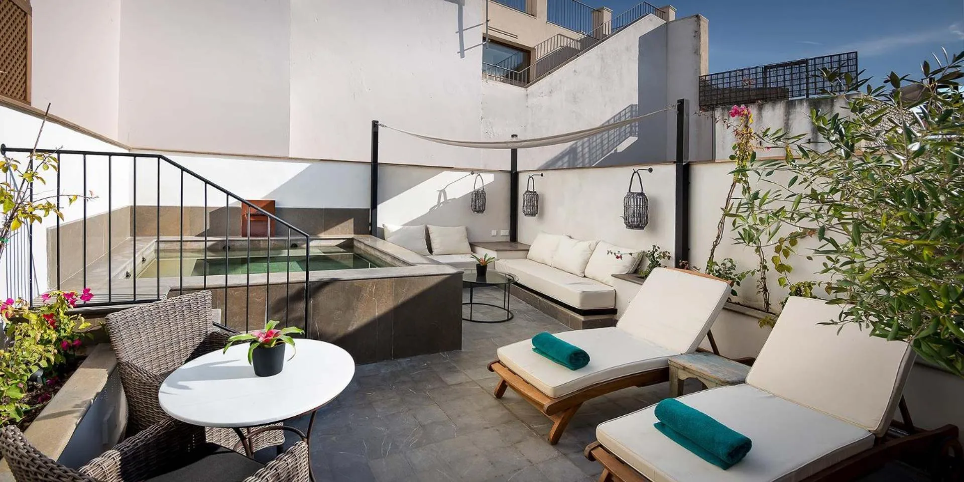 Balcony/Terrace in Hotel Boutique Corral del Rey