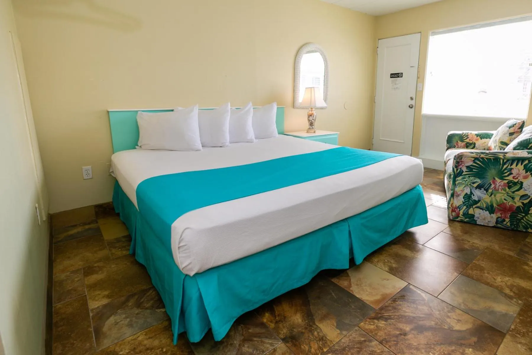 Bed in Aztec Motel Wildwood Crest Beach