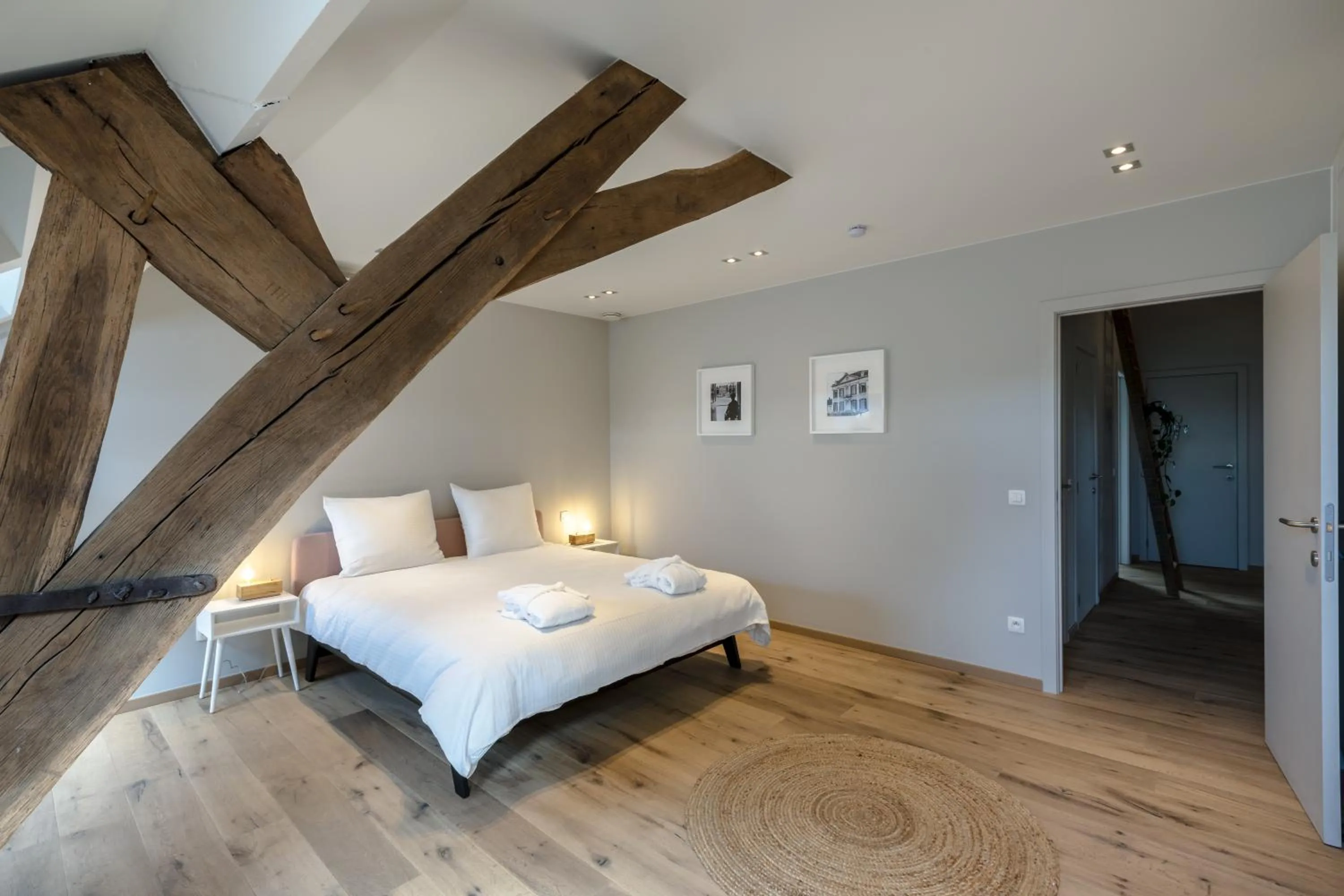 Bed in Logement Den Beer