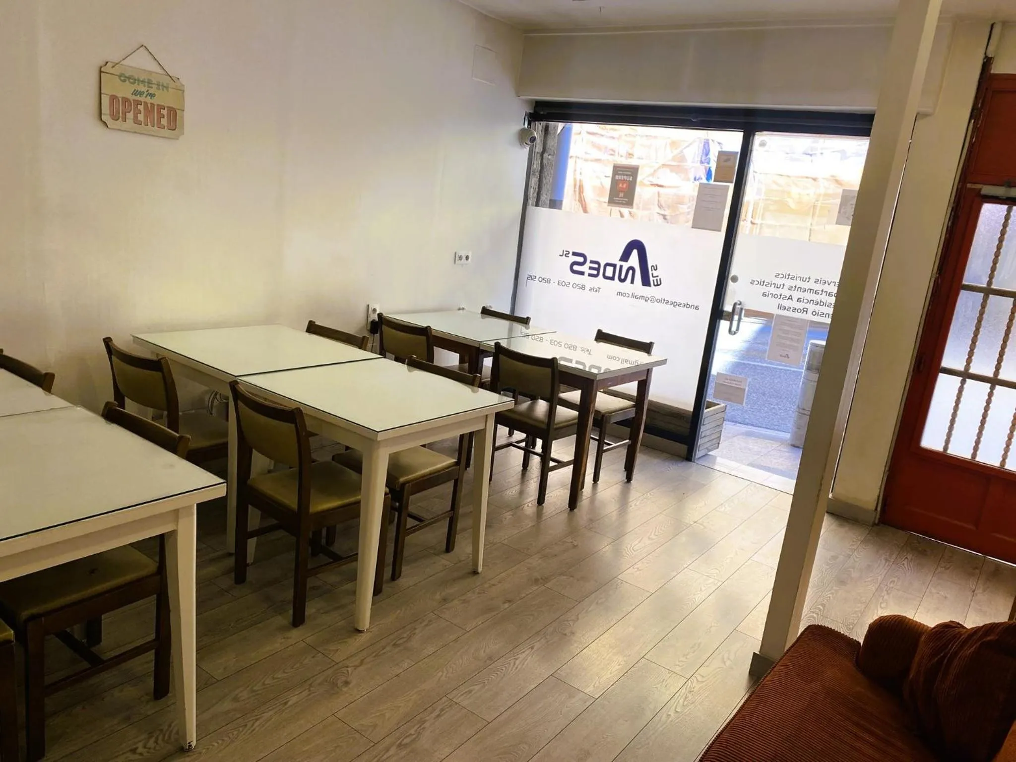 Living room in Alberg Els Andes