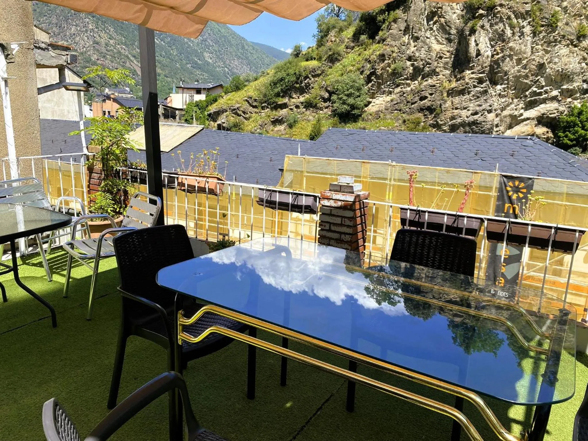 Balcony/Terrace in Alberg Els Andes