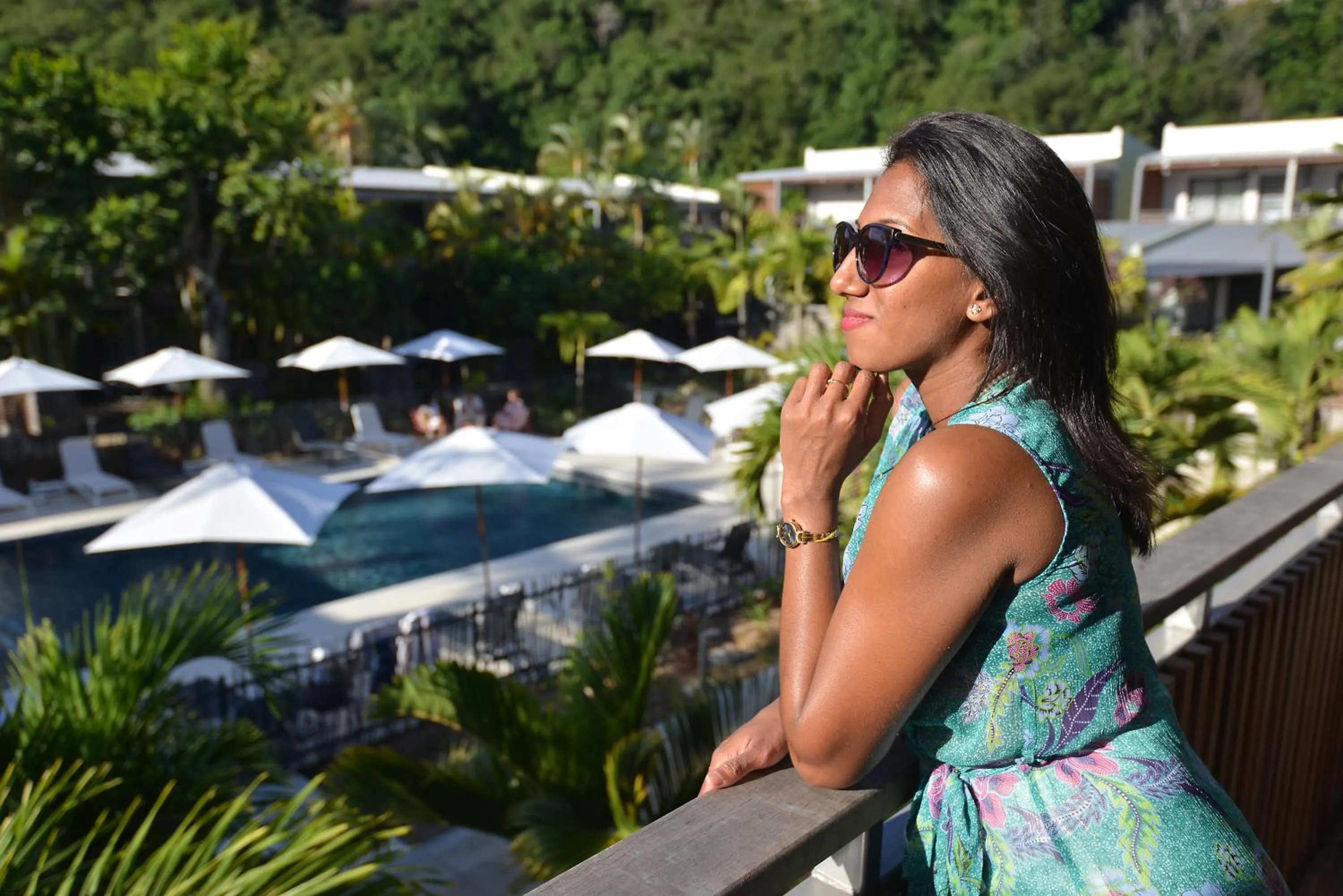 Pool view in Dimitile Hôtel & Spa