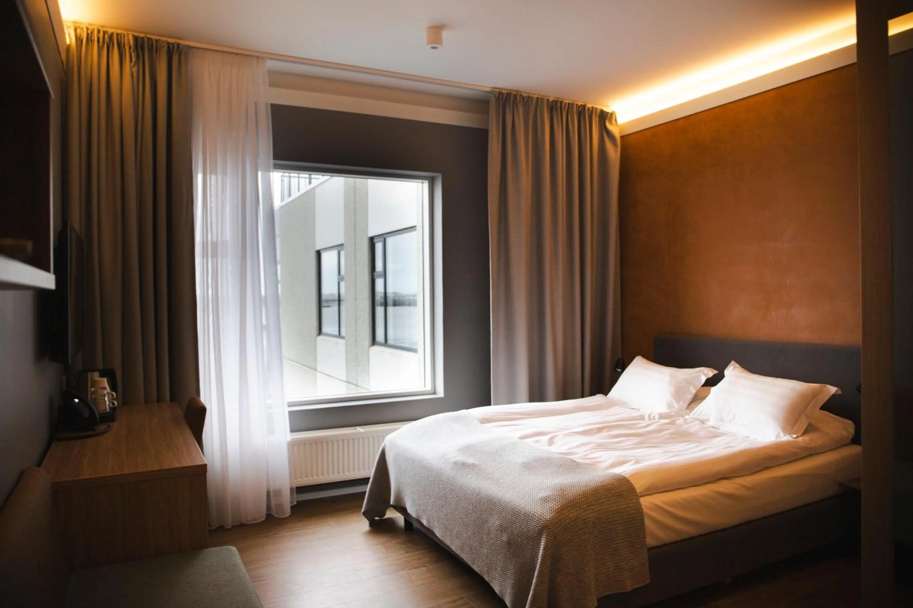 Bed in Hótel Vesturland