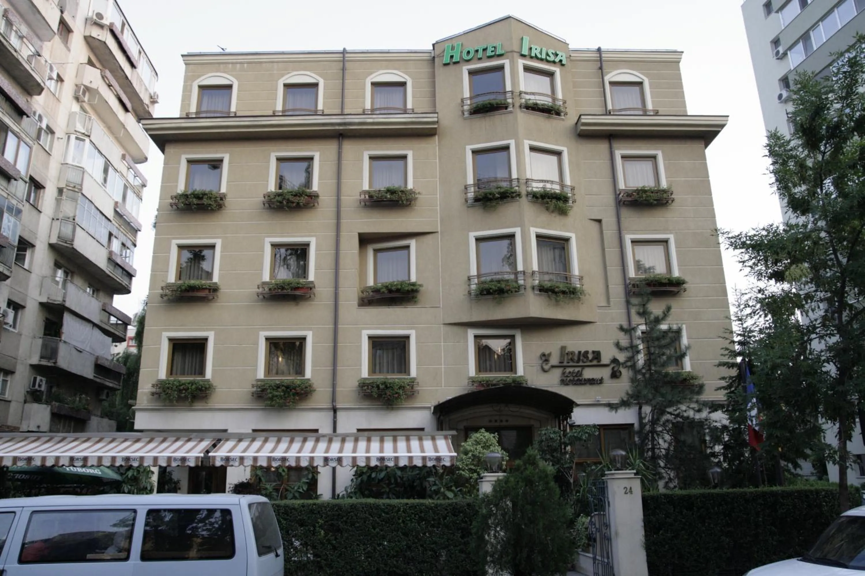 Property building in Hotel Irisa