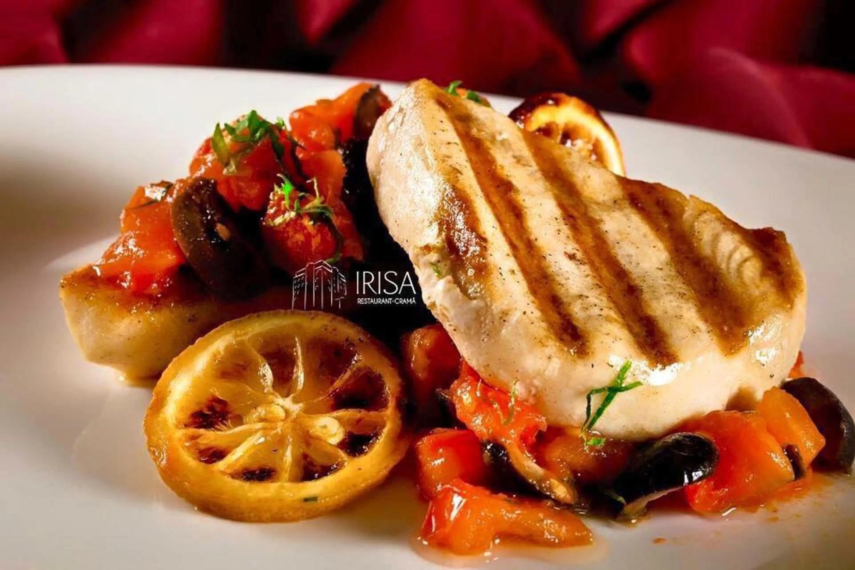 Food and drinks in Hotel Irisa