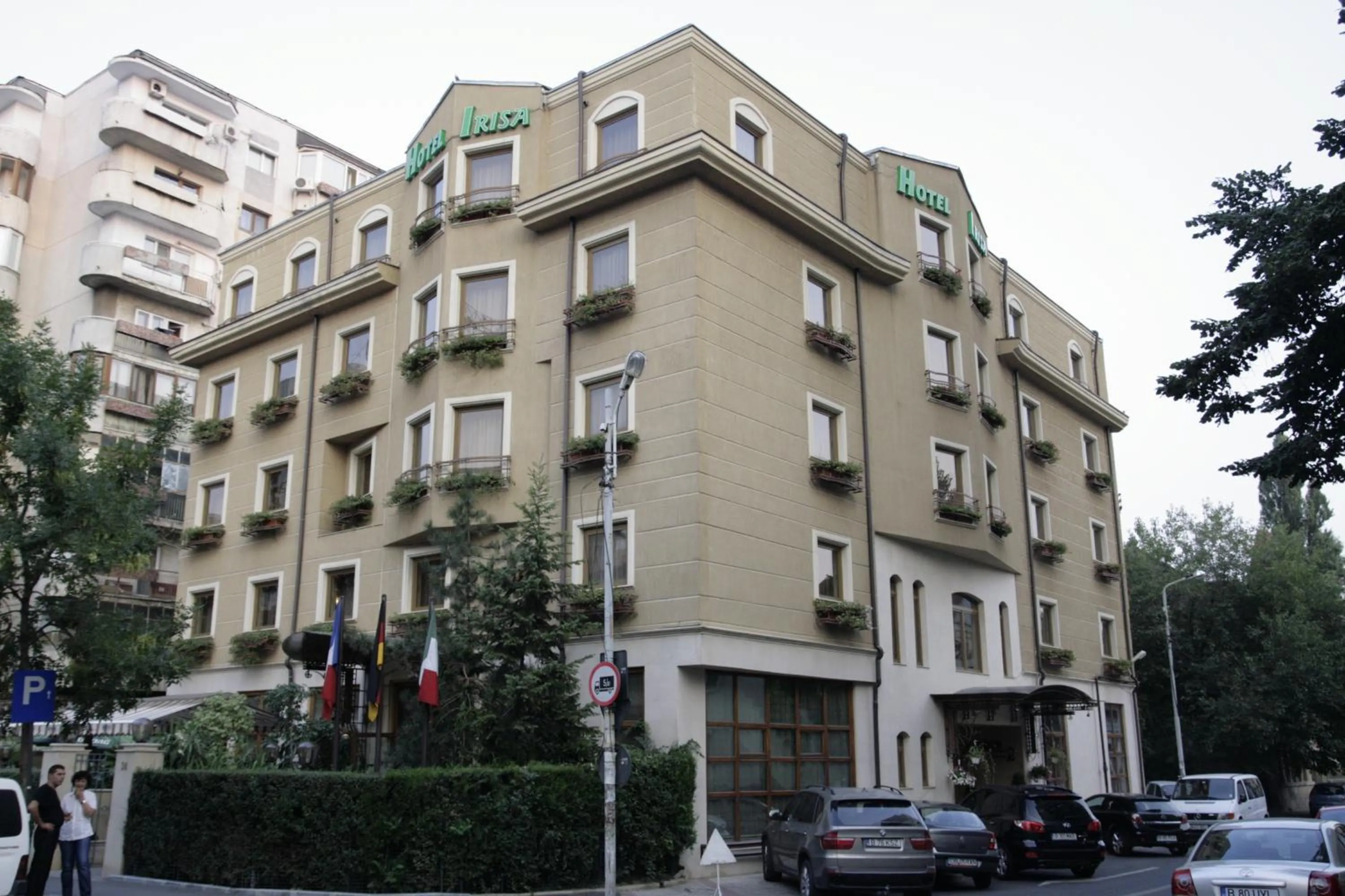 Property building in Hotel Irisa