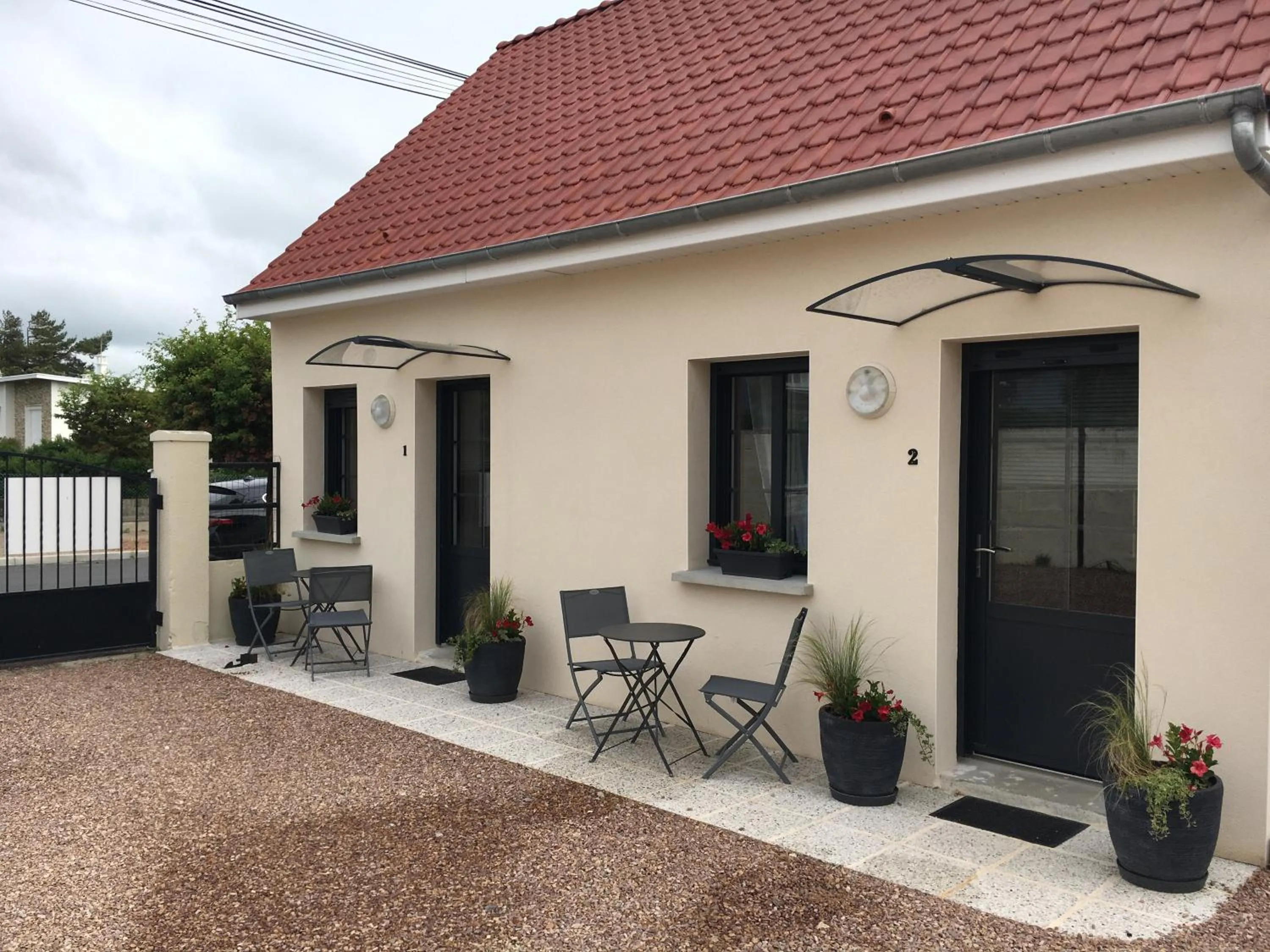 Facade/entrance in La Rose des Vents