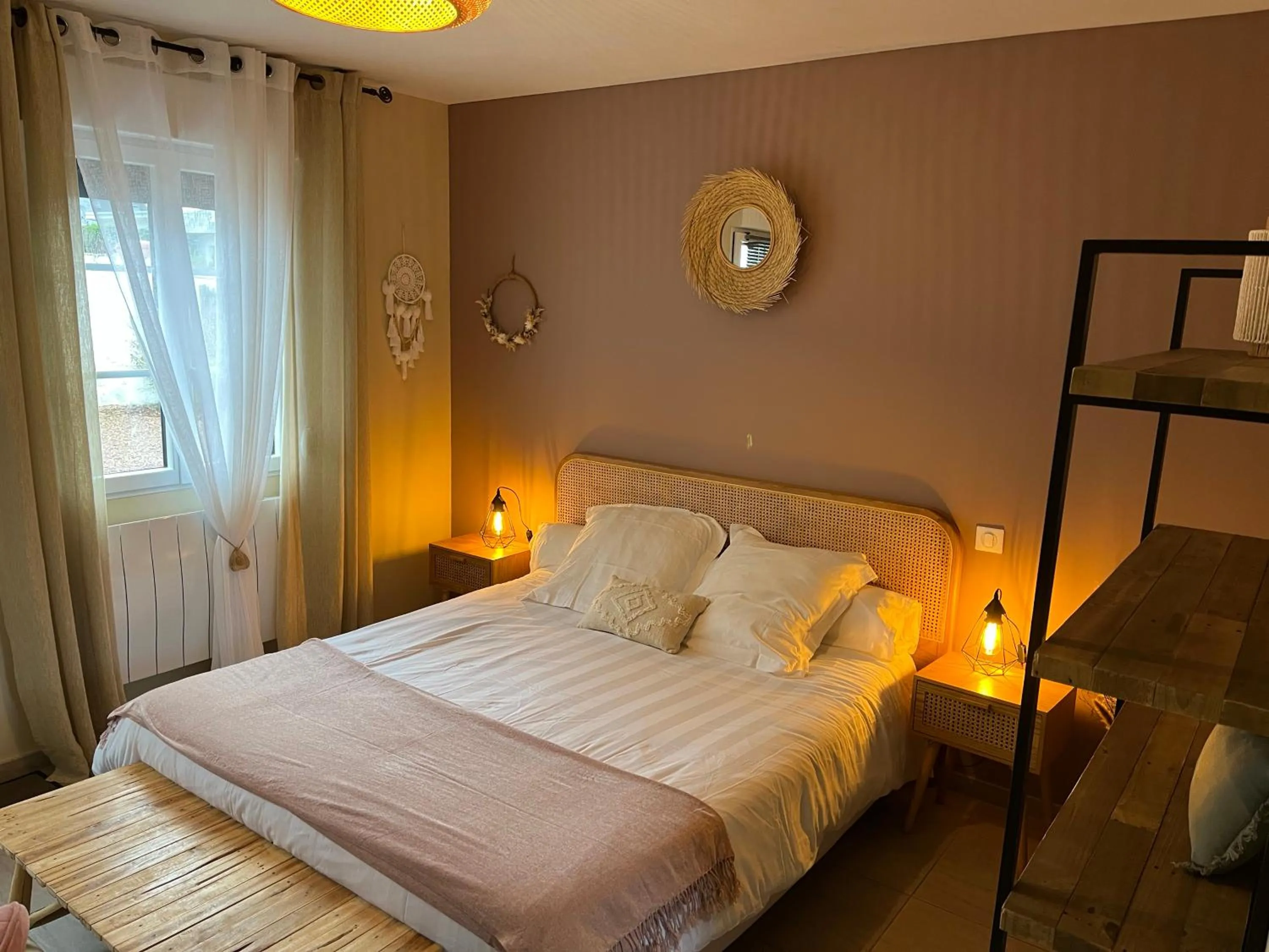 Bed in La Rose des Vents