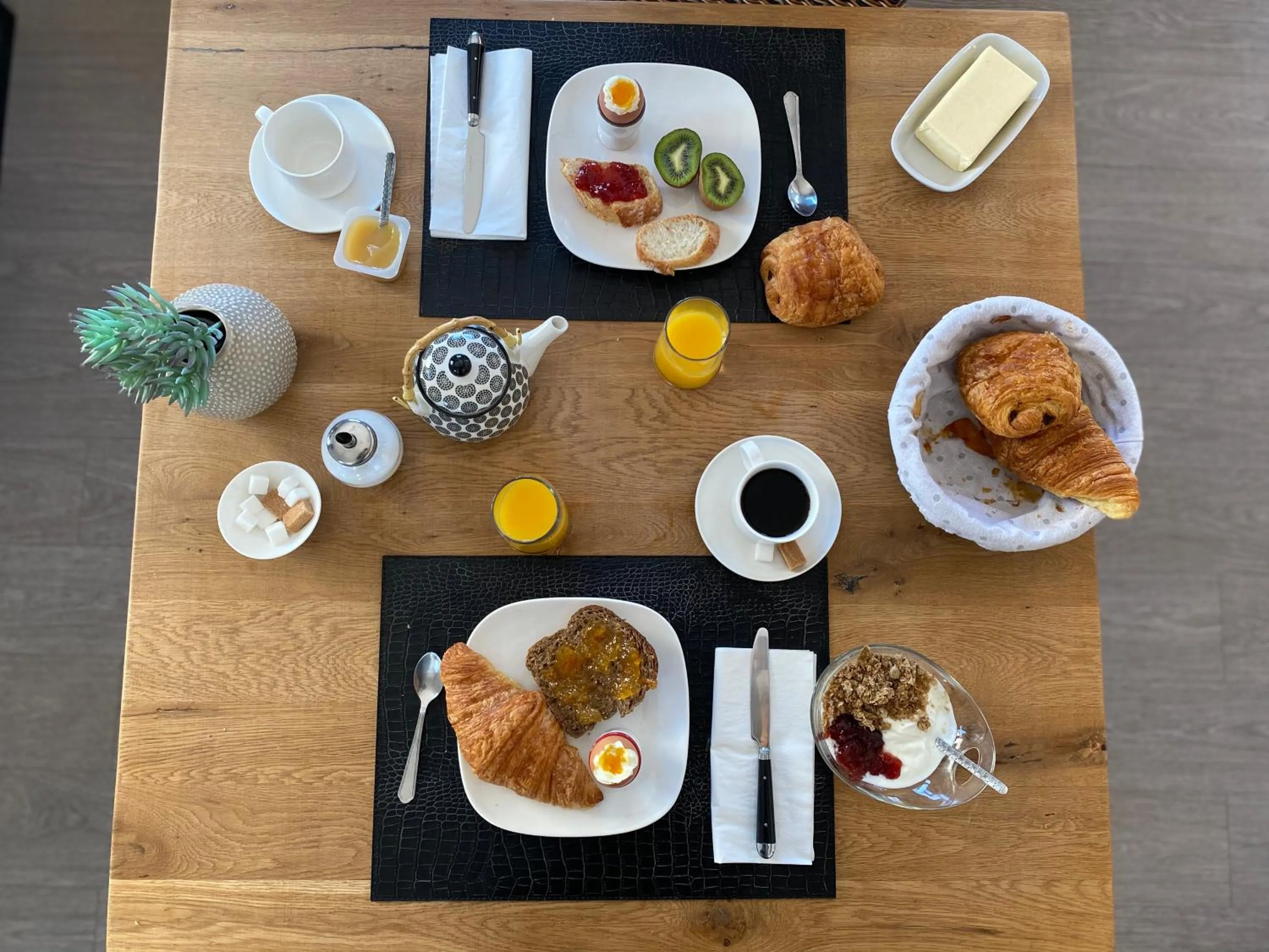 Food and drinks in La Rose des Vents