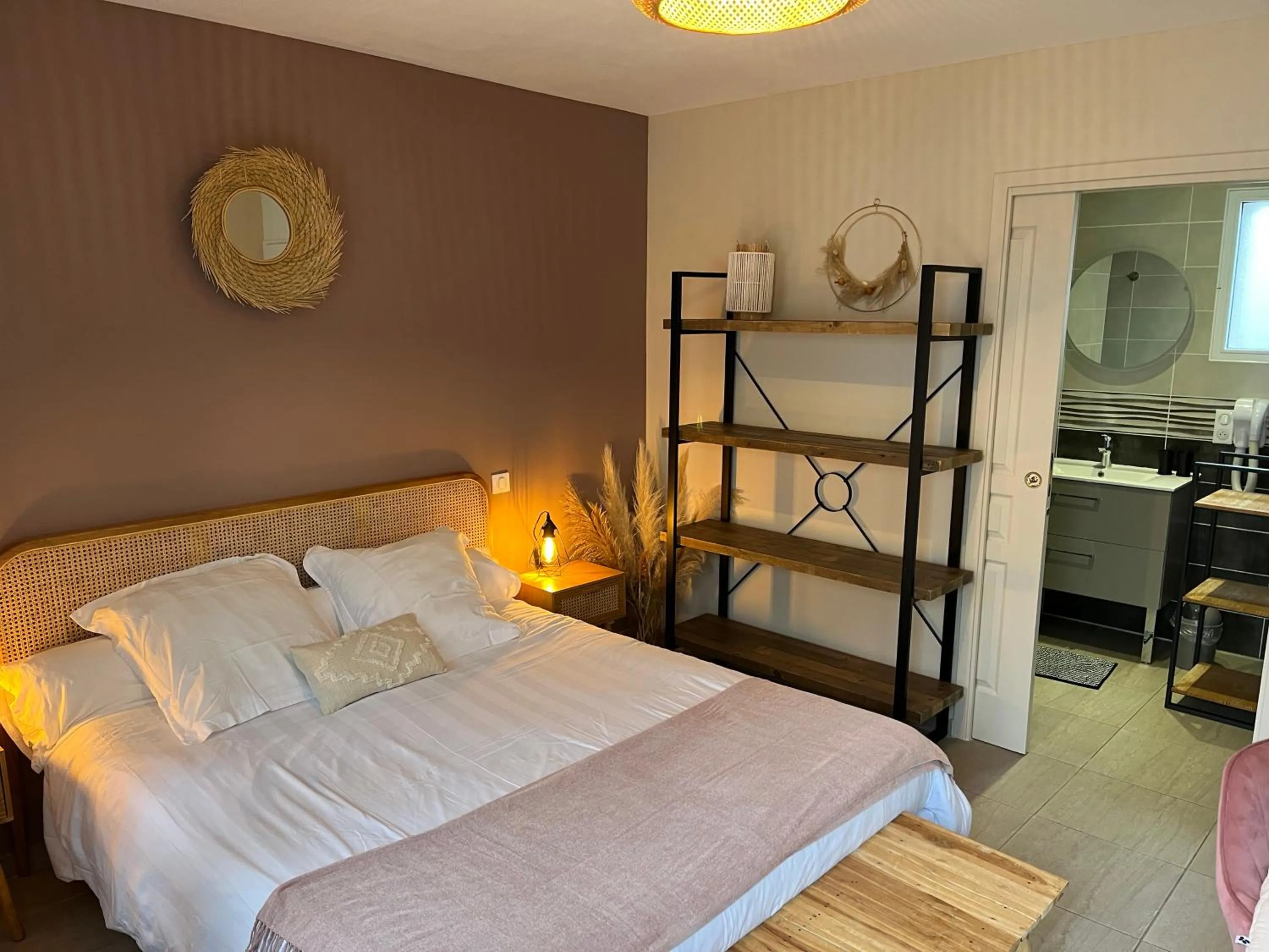 Bed in La Rose des Vents