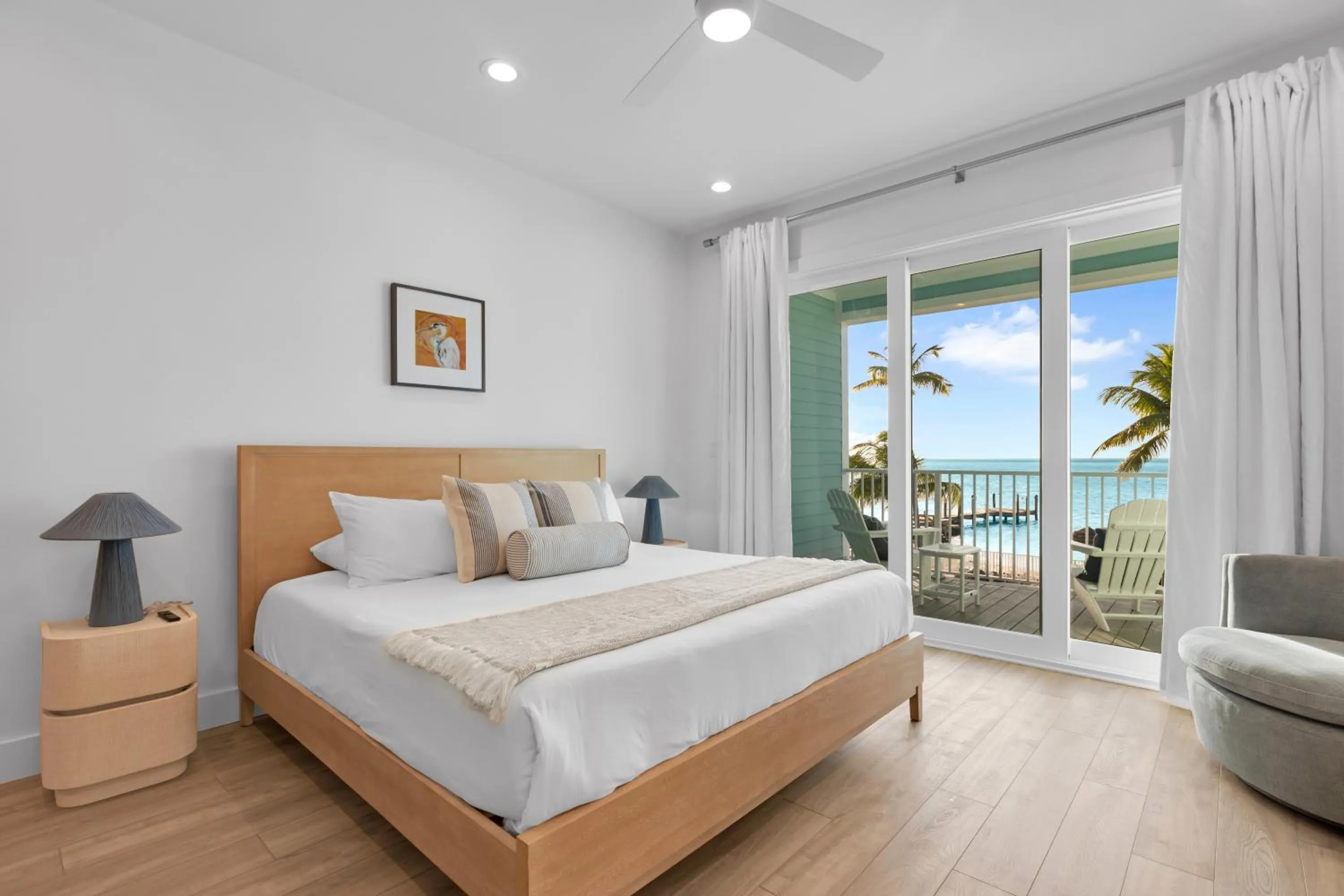 View (from property/room), Bed in Lime Tree Bay Resort